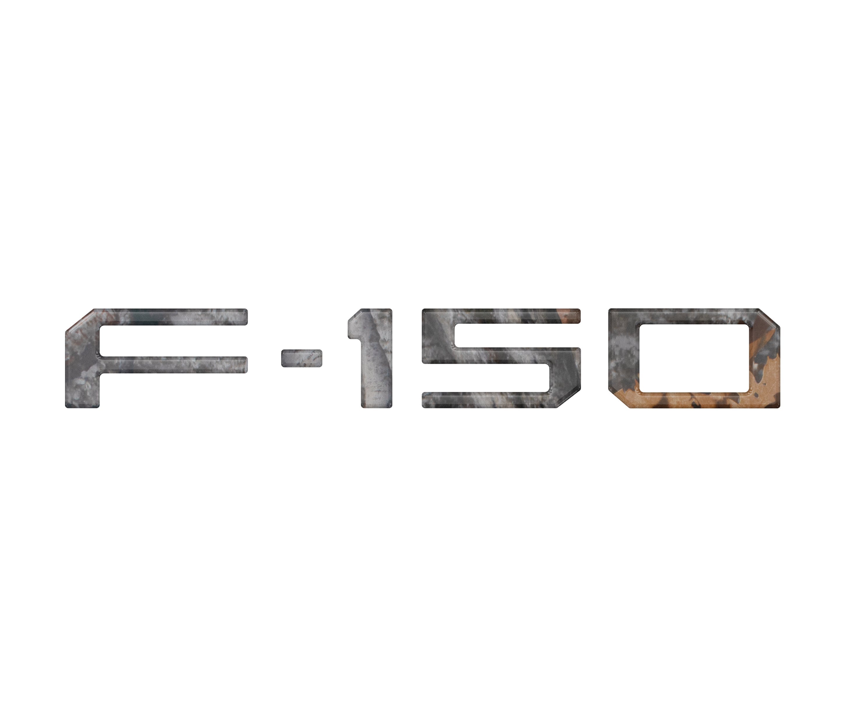 Tailgate Applique F-150 Emblem Overlays Fits 2021-2026 Ford F-150 Raptor/King Ranch/Platinum/Limited
