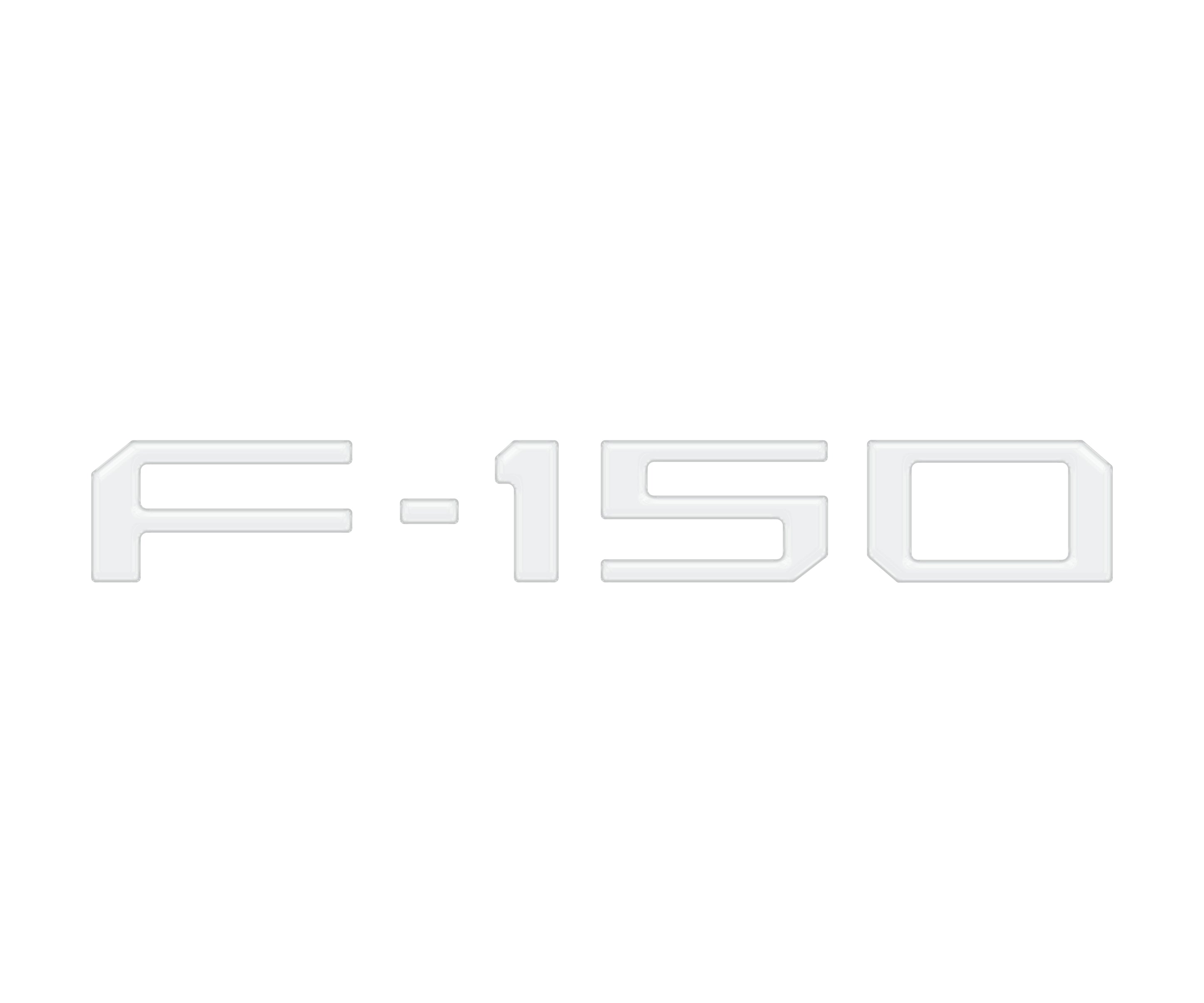 Tailgate Applique F-150 Emblem Overlays Fits 2021-2026 Ford F-150 Raptor/King Ranch/Platinum/Limited