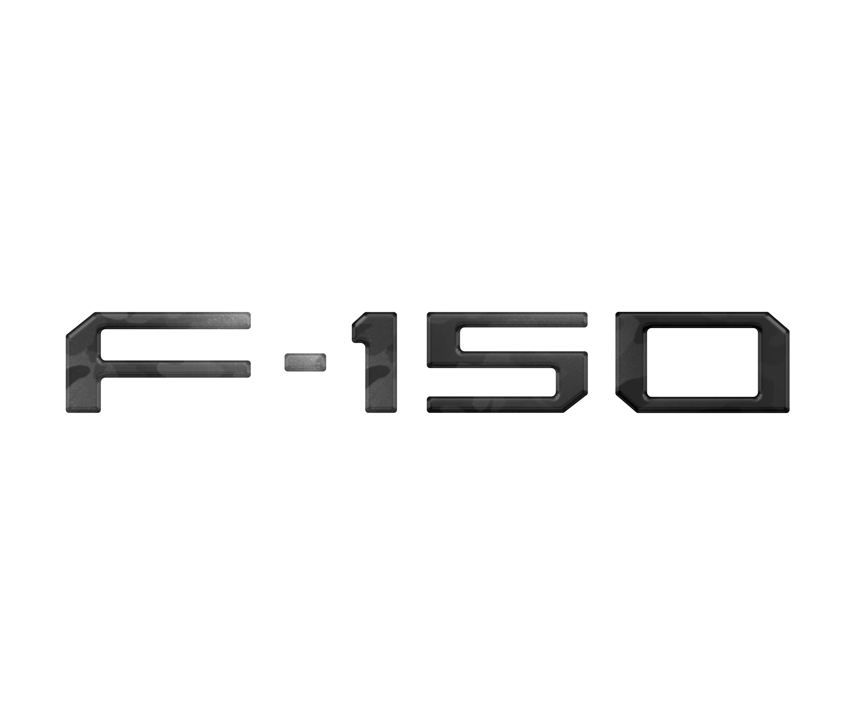 Tailgate Applique F-150 Emblem Overlays Fits 2021-2026 Ford F-150 Raptor/King Ranch/Platinum/Limited