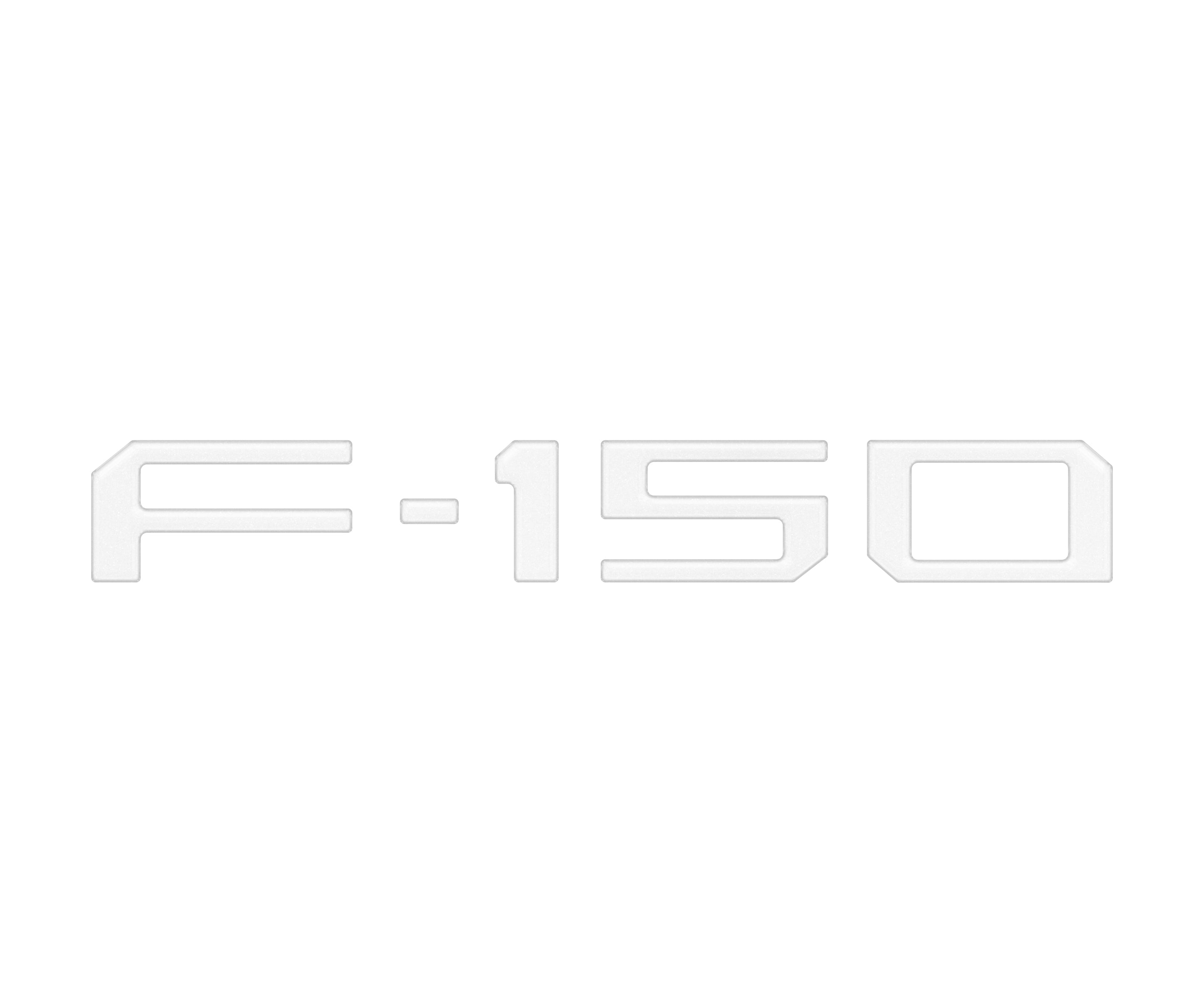 Tailgate Applique F-150 Emblem Overlays Fits 2021-2026 Ford F-150 Raptor/King Ranch/Platinum/Limited