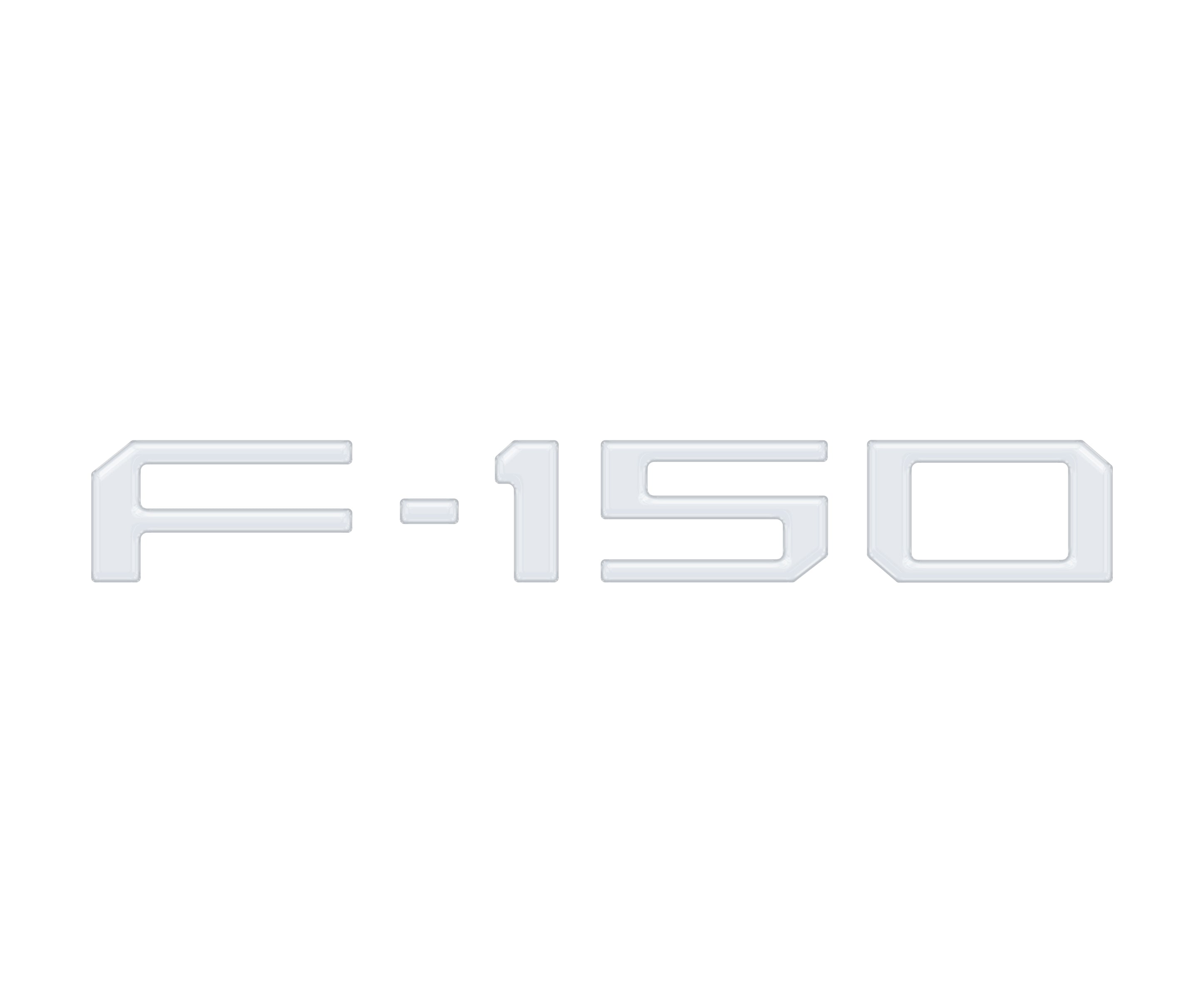 Tailgate Applique F-150 Emblem Overlays Fits 2021-2026 Ford F-150 Raptor/King Ranch/Platinum/Limited