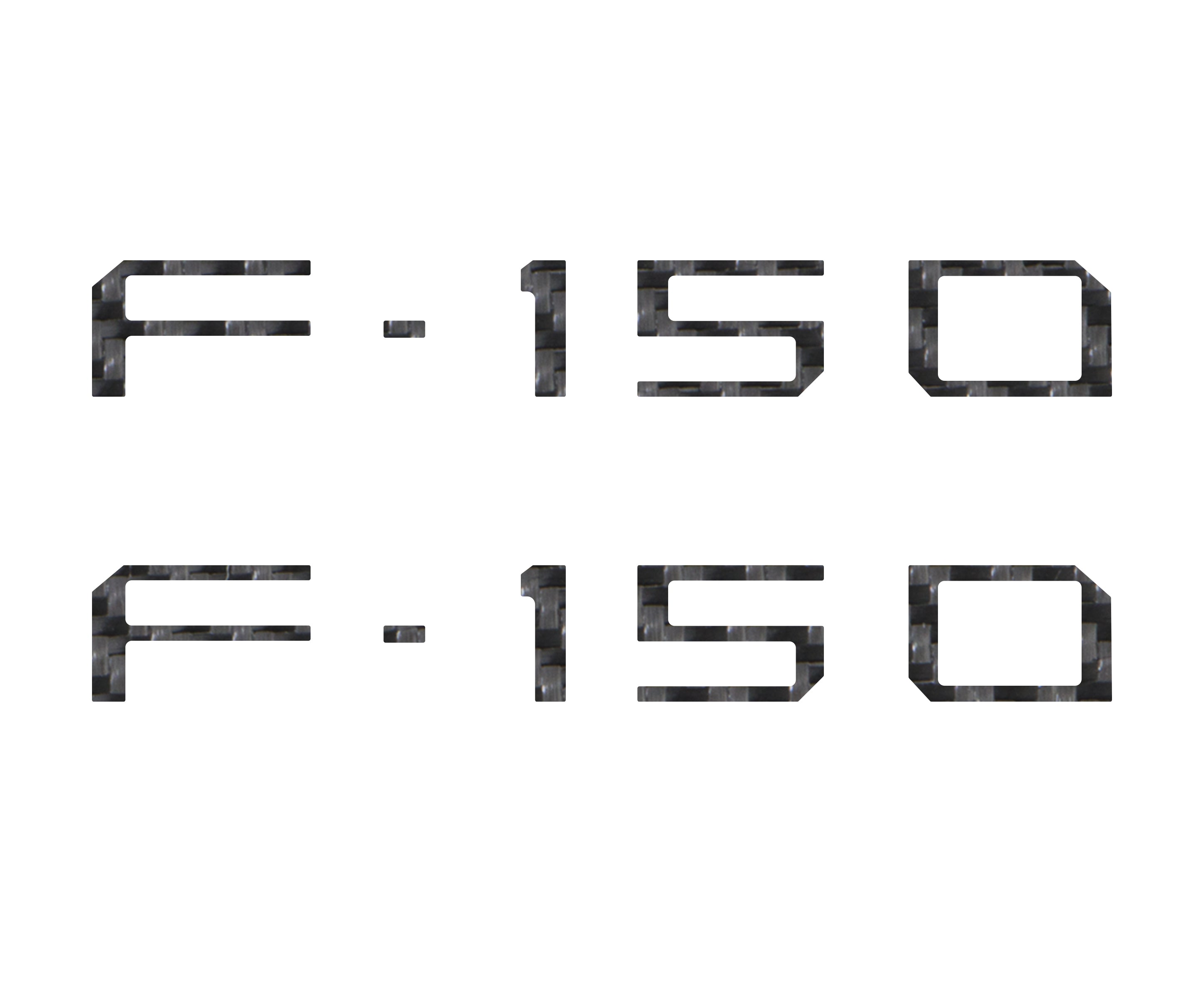 Charge Port Lid Letter Inserts Fits 2022-2026 Ford F-150 Lightning