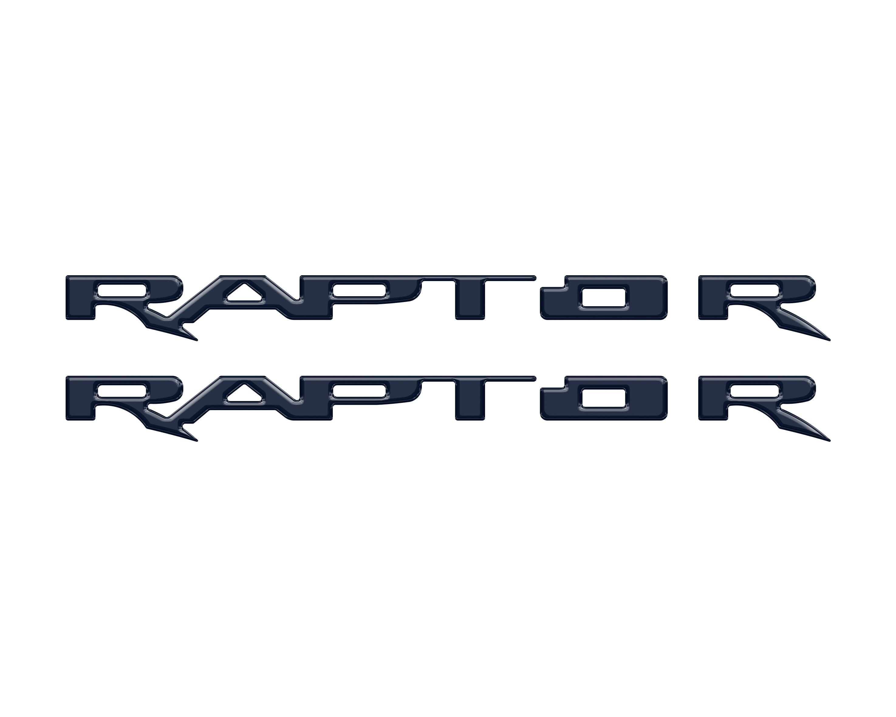 Running Board Emblem Overlays Fits 2017-2024 Ford F-150 Raptor