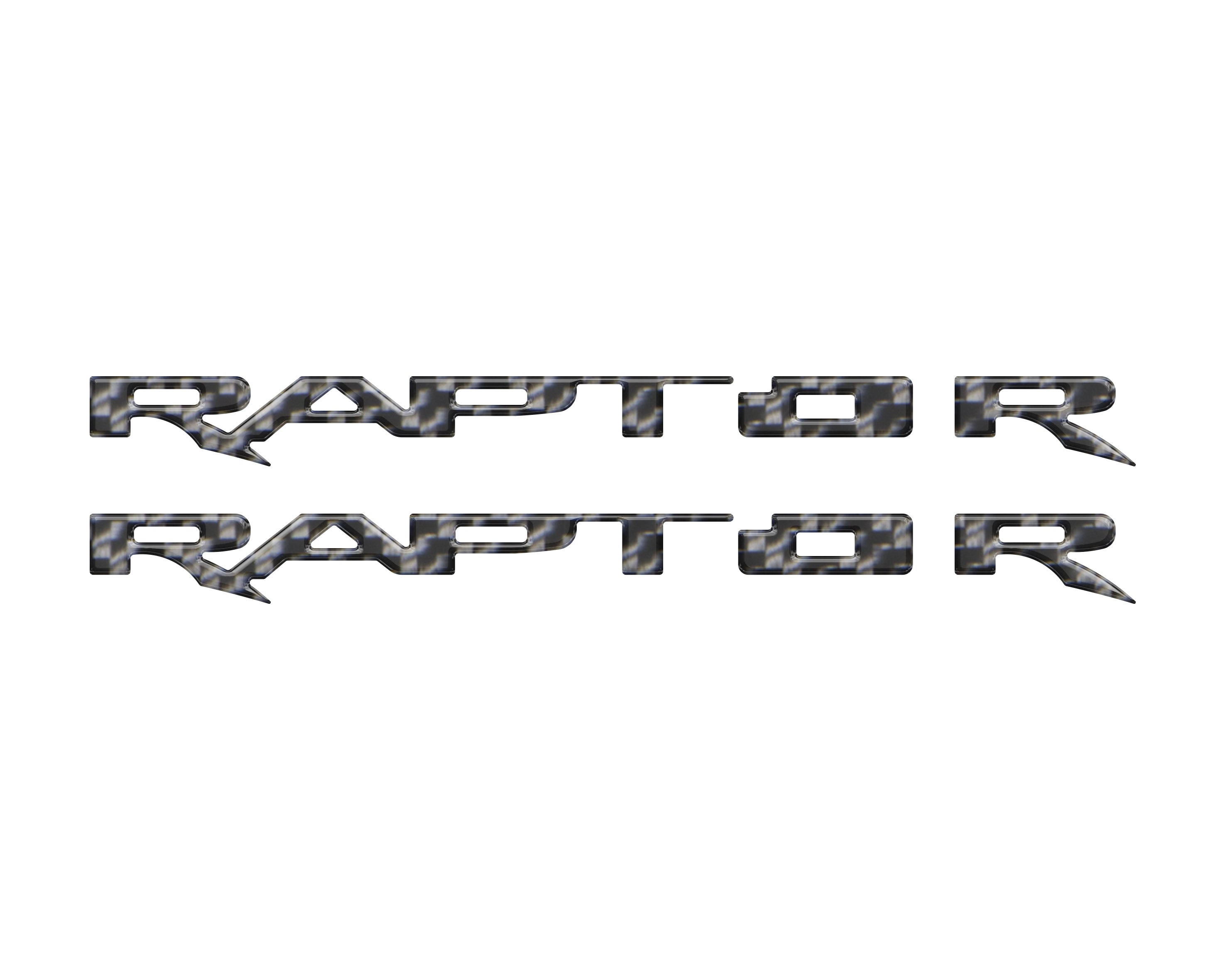 Running Board Emblem Overlays Fits 2017-2024 Ford F-150 Raptor