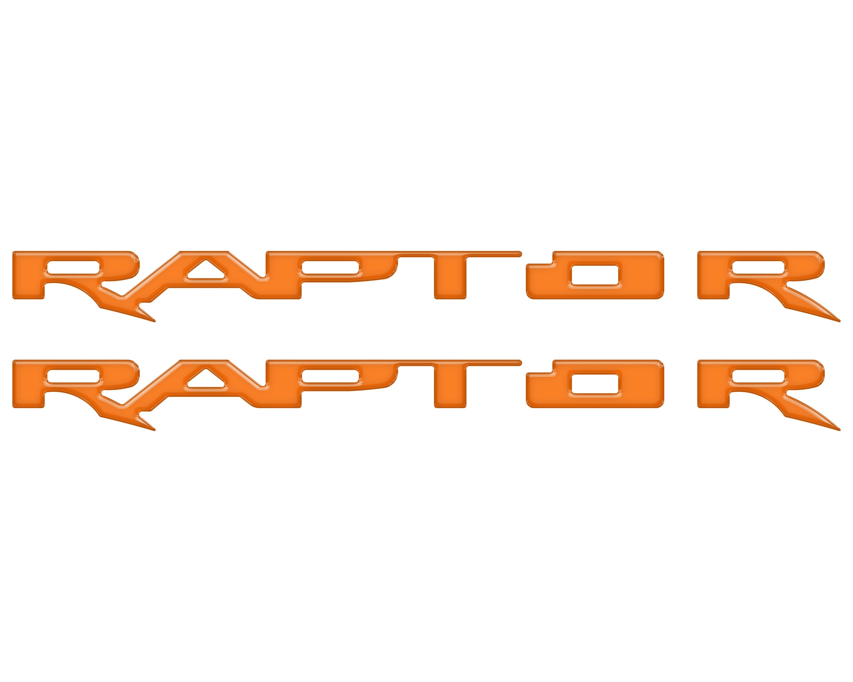 Running Board Emblem Overlays Fits 2017-2024 Ford F-150 Raptor