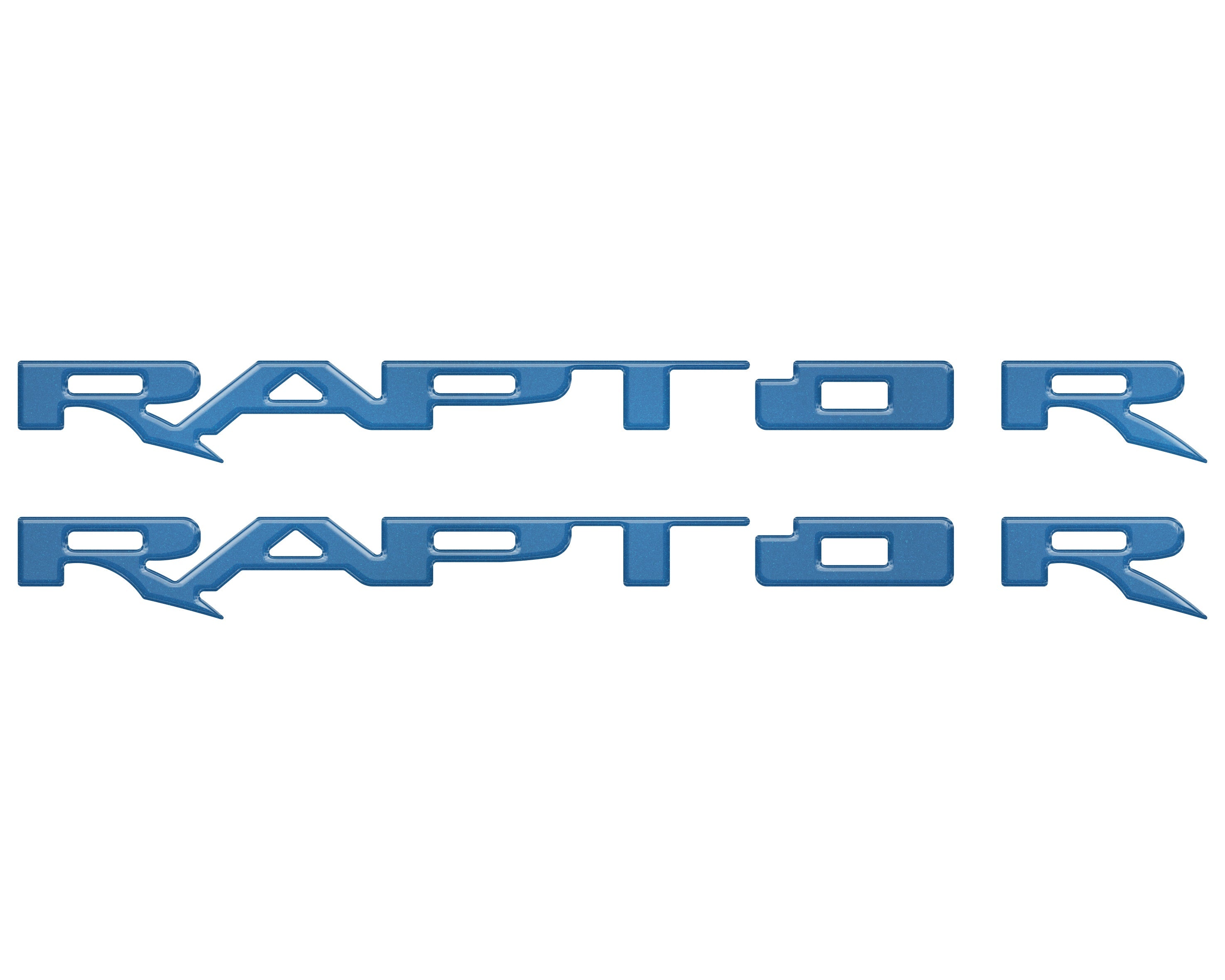 Running Board Emblem Overlays Fits 2017-2024 Ford F-150 Raptor