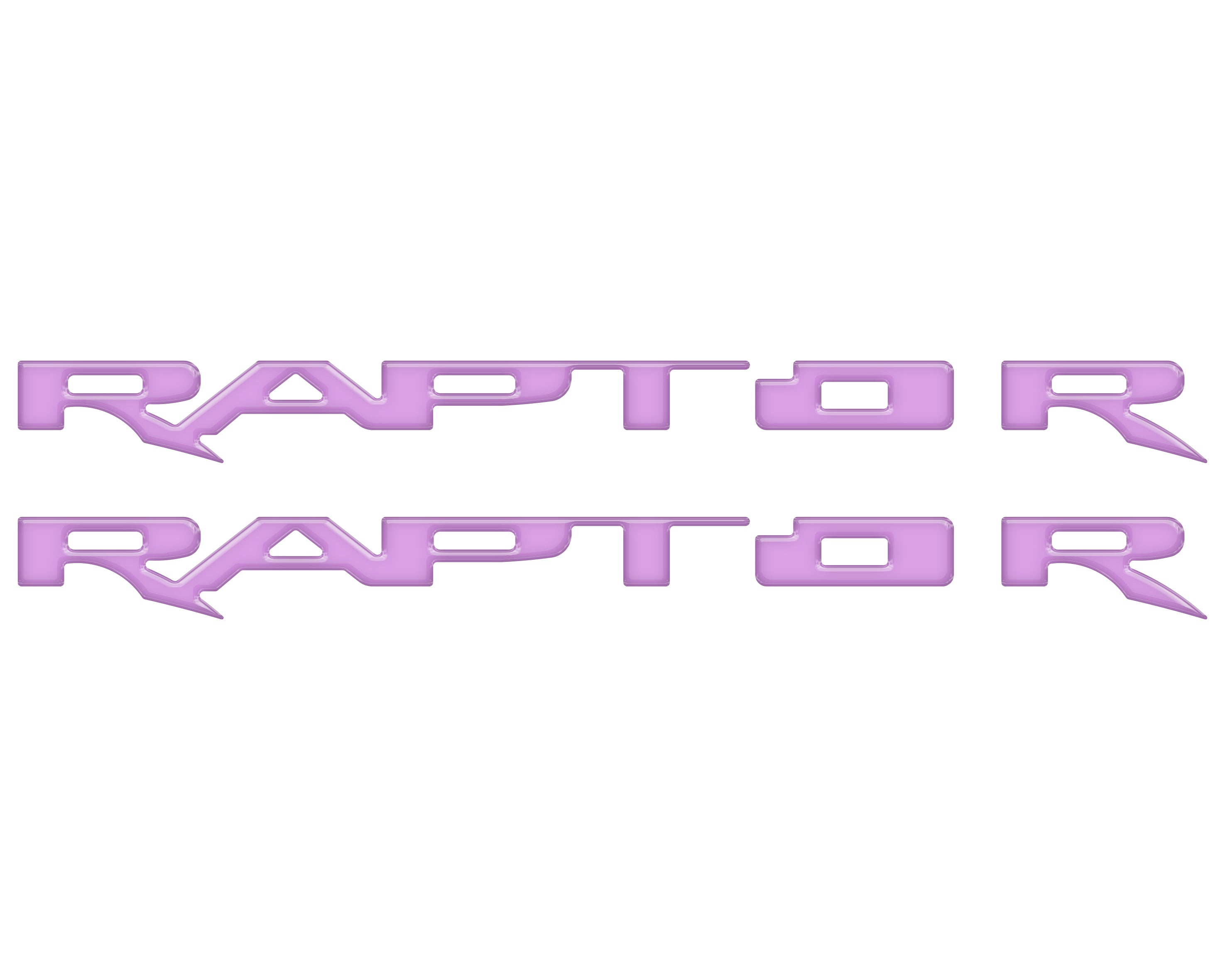 Running Board Emblem Overlays Fits 2017-2024 Ford F-150 Raptor