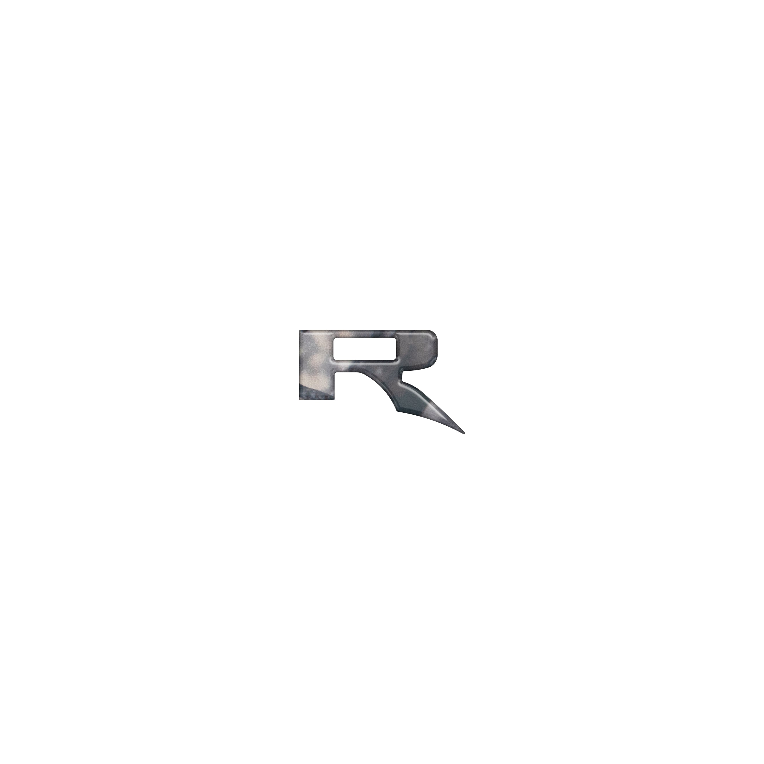 Raptor "R" Grille Letter Inserts Fits 2022-2026 Ford F-150
