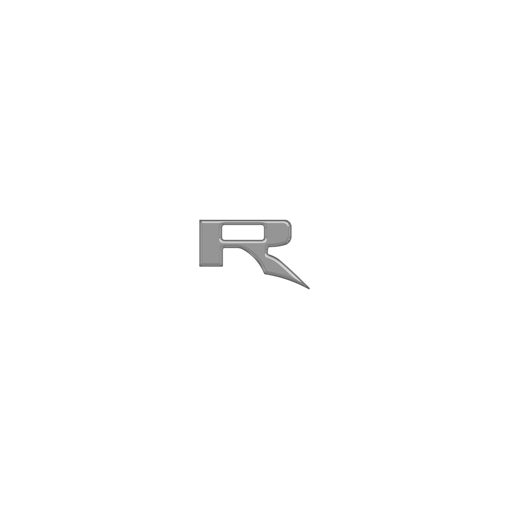Raptor "R" Grille Letter Inserts Fits 2022-2026 Ford F-150