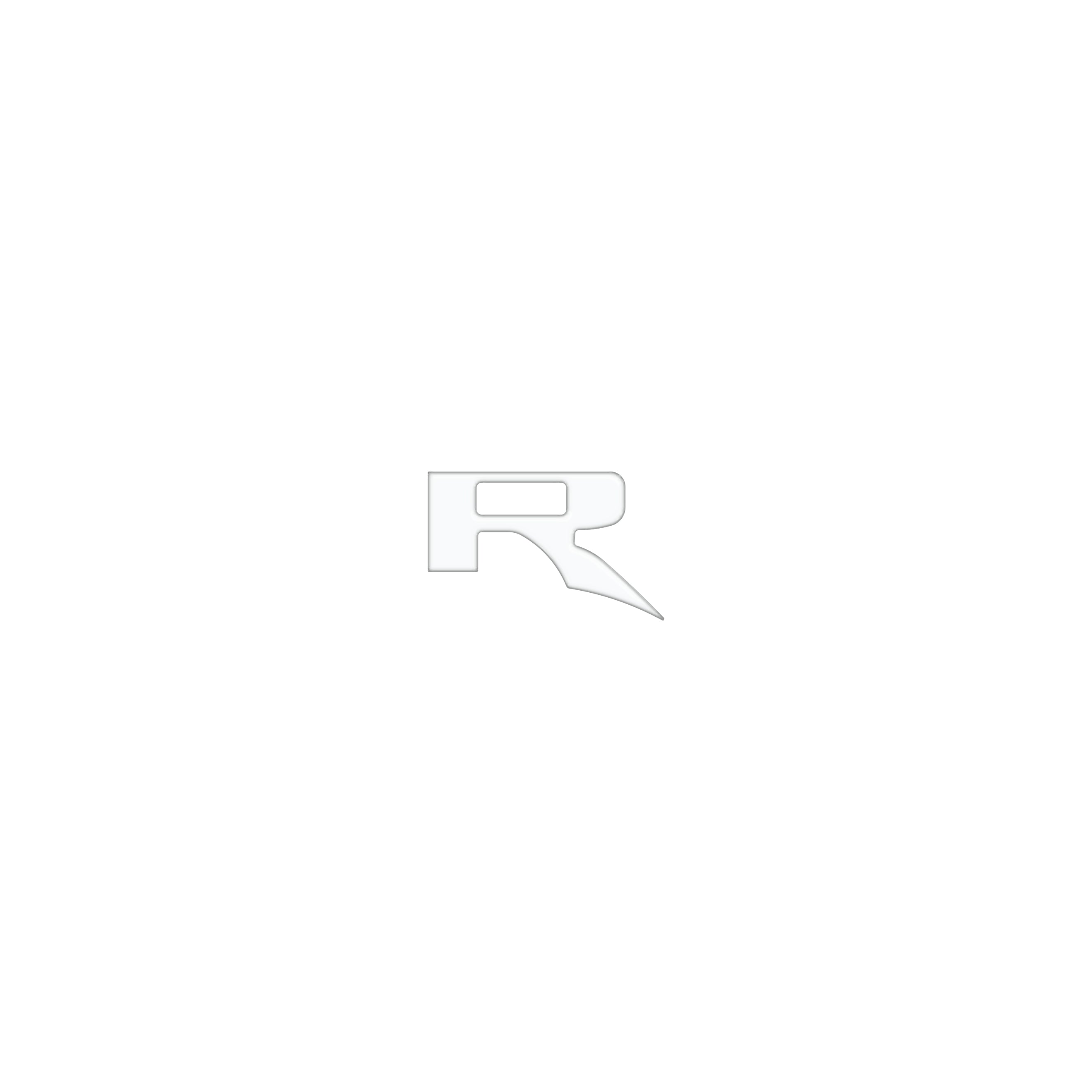 Raptor "R" Grille Letter Inserts Fits 2022-2026 Ford F-150
