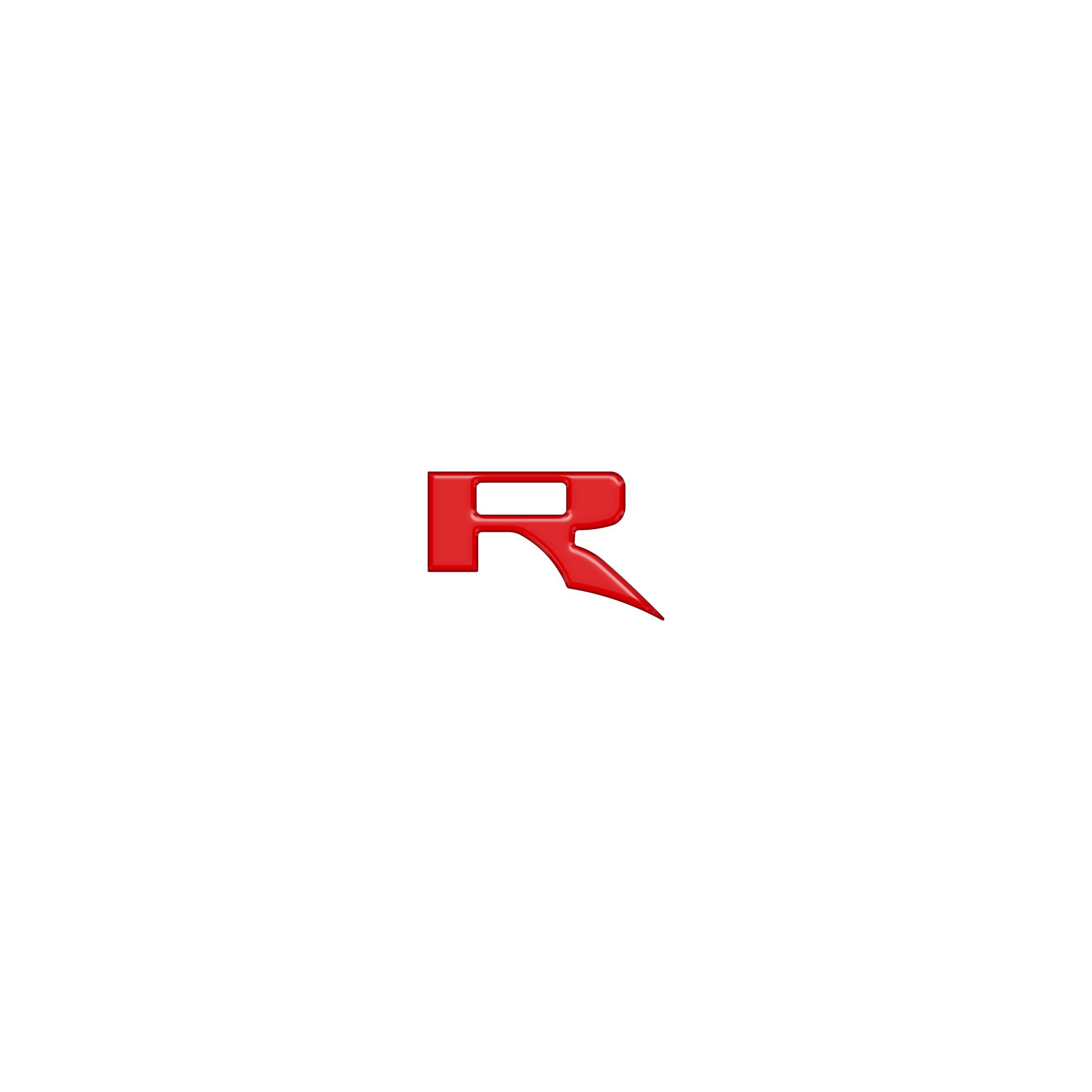 Raptor "R" Grille Letter Inserts Fits 2022-2026 Ford F-150
