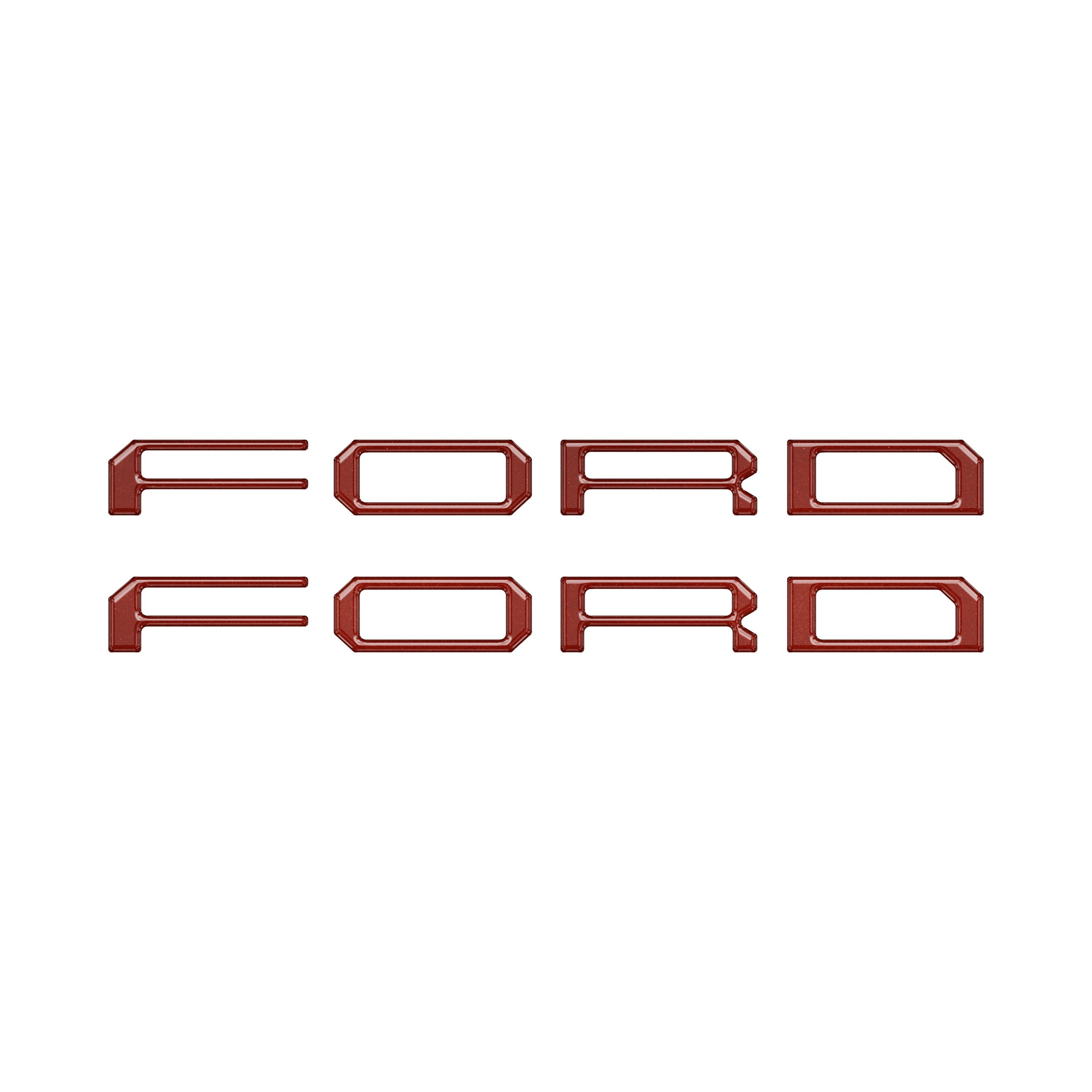 Tremor Running Board Letter Inserts Fits 2020-2026 Ford Super Duty Tremor