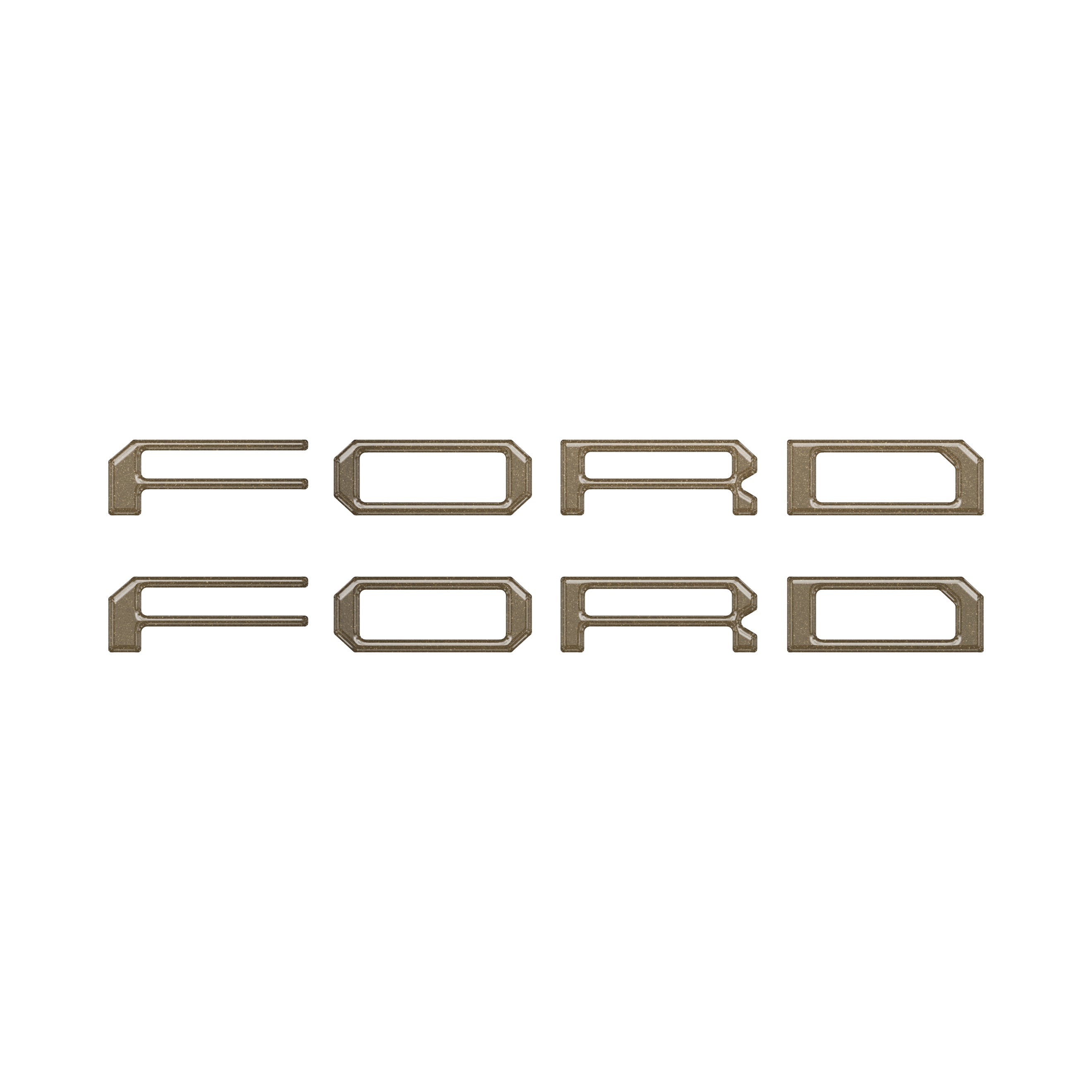 Tremor Running Board Letter Inserts Fits 2021-2024 Ford F-150