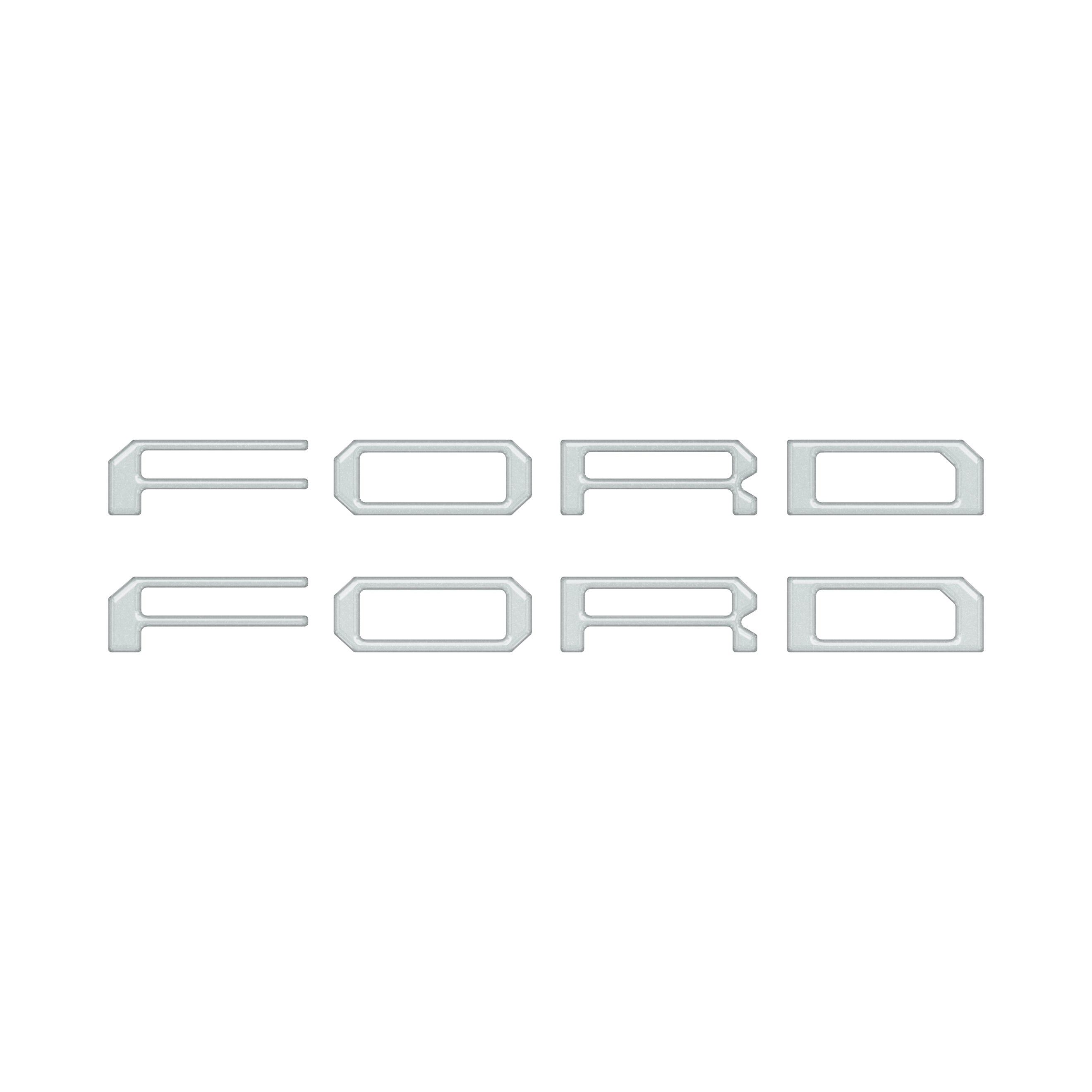 Tremor Running Board Letter Inserts Fits 2020-2026 Ford Super Duty Tremor