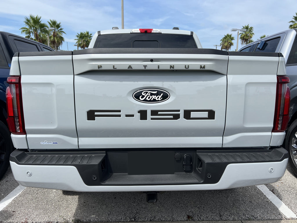 Tailgate Letter Inserts Fits 2021-2026 Ford F-150