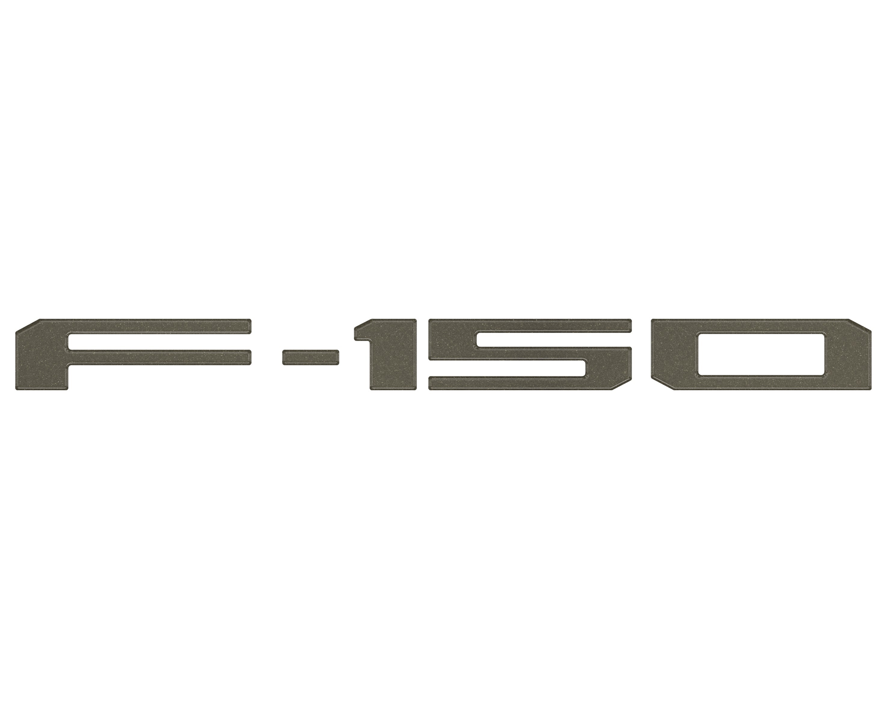 Tailgate Letter Inserts Fits 2021-2026 Ford F-150