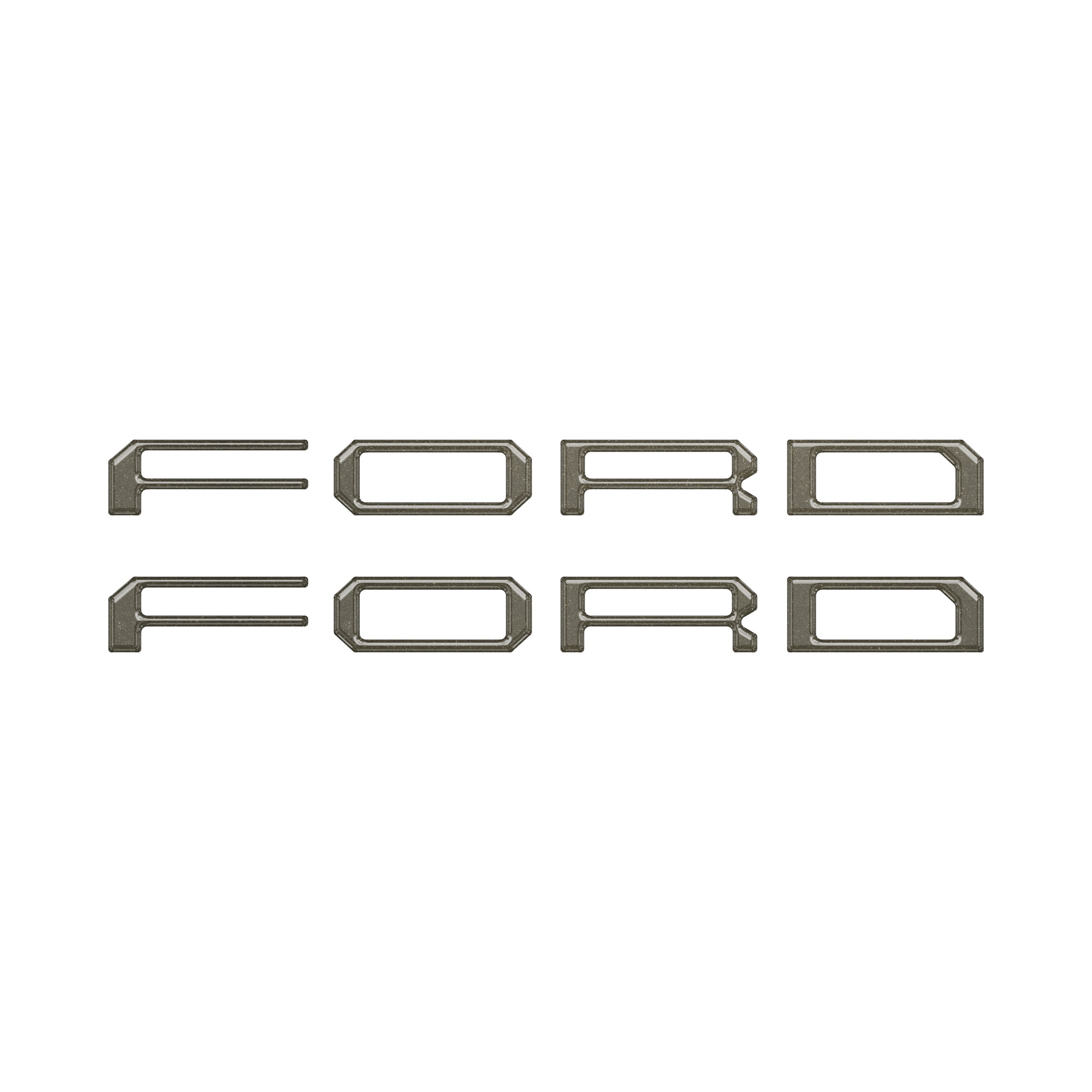 Tremor Running Board Letter Inserts Fits 2020-2026 Ford Super Duty Tremor