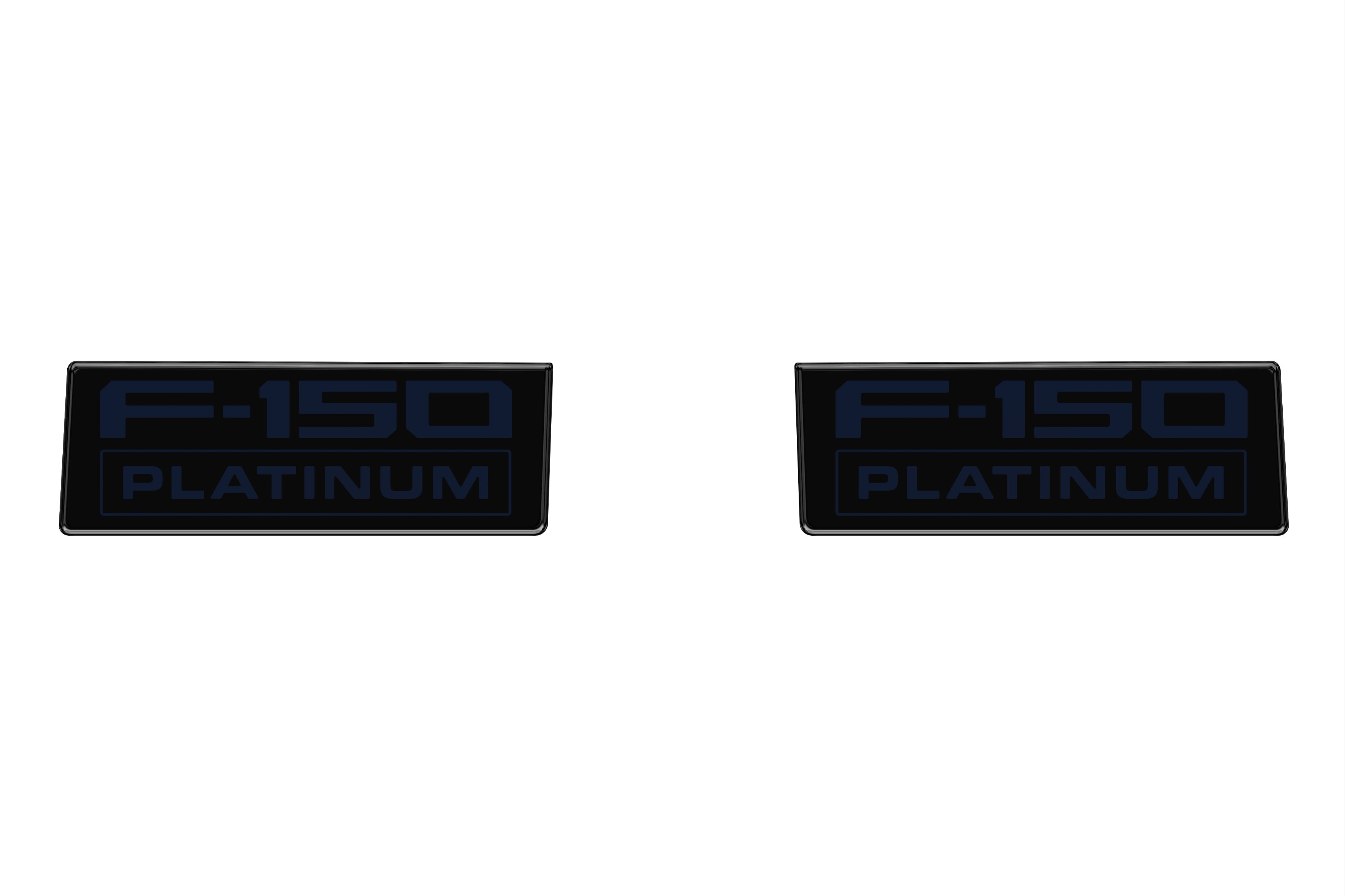 Fender Vent Badge Replacement Inserts Fits 2021-2026 Ford F150
