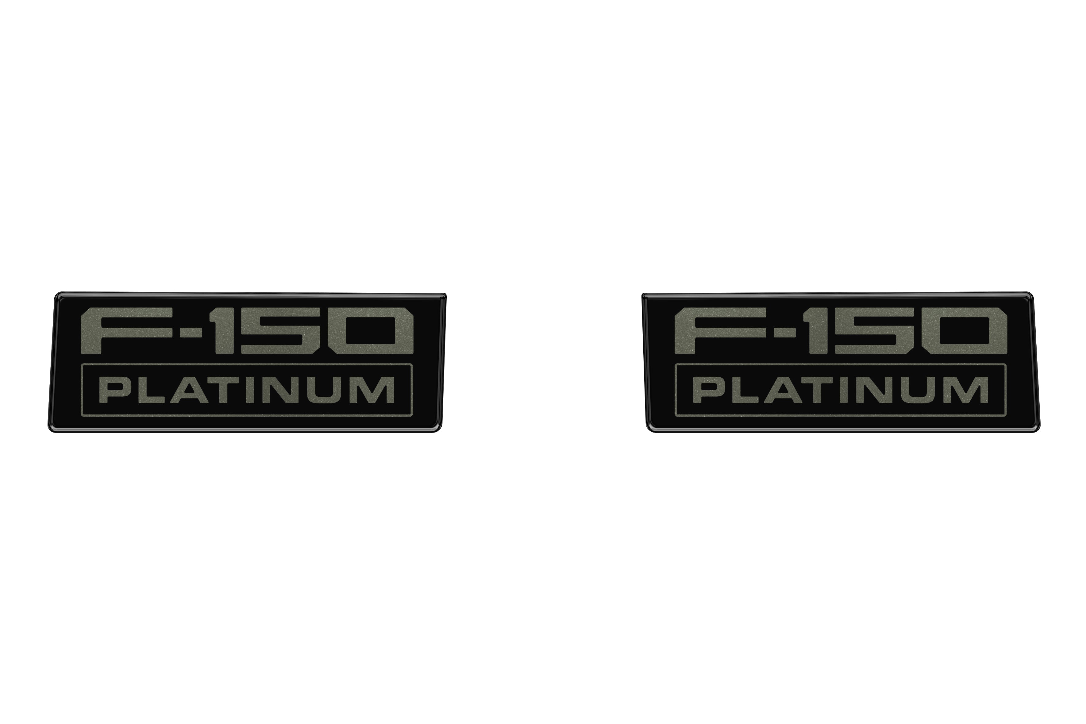 Fender Vent Badge Replacement Inserts Fits 2021-2026 Ford F150