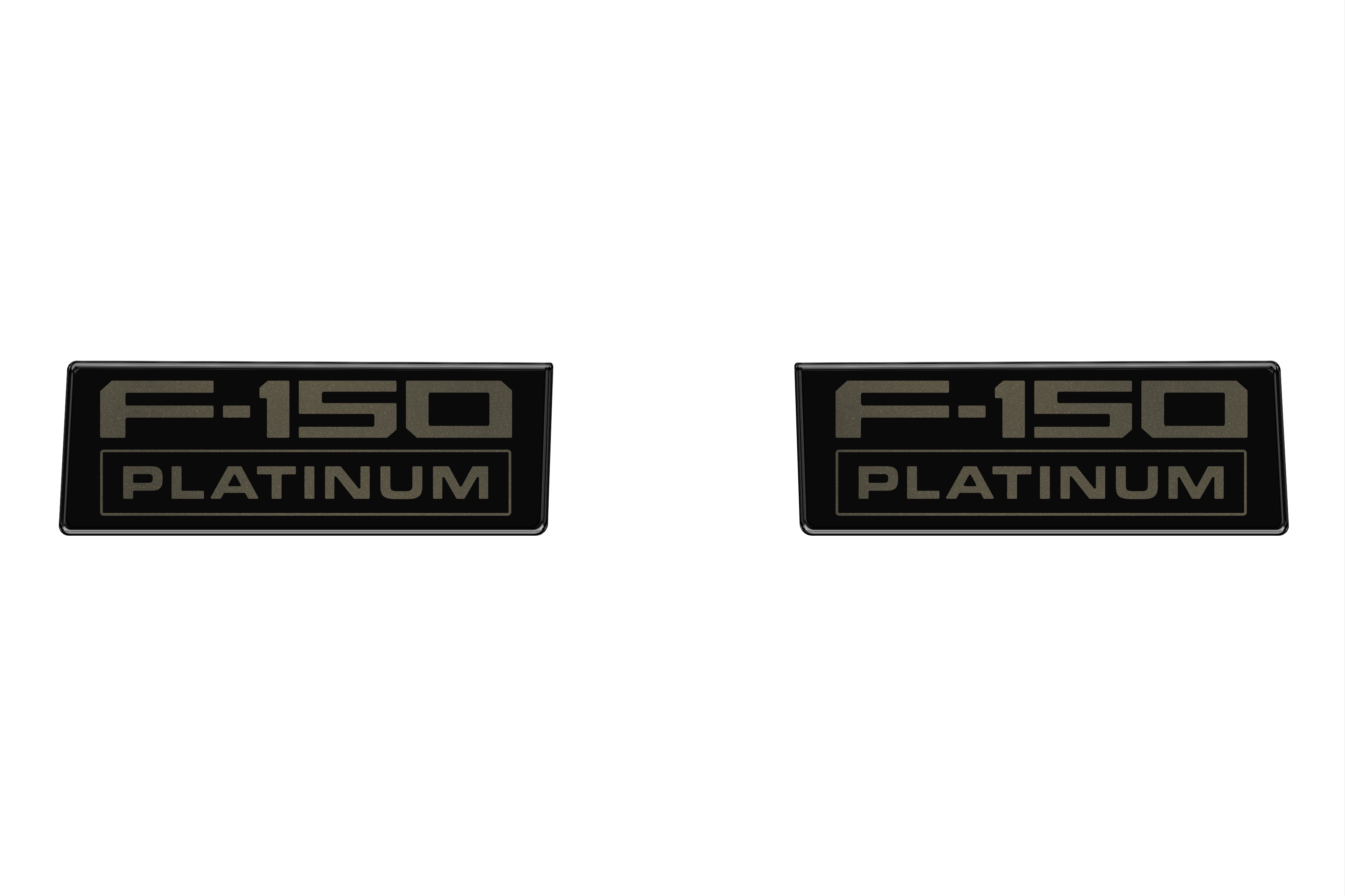 Fender Vent Badge Replacement Inserts Fits 2021-2026 Ford F150