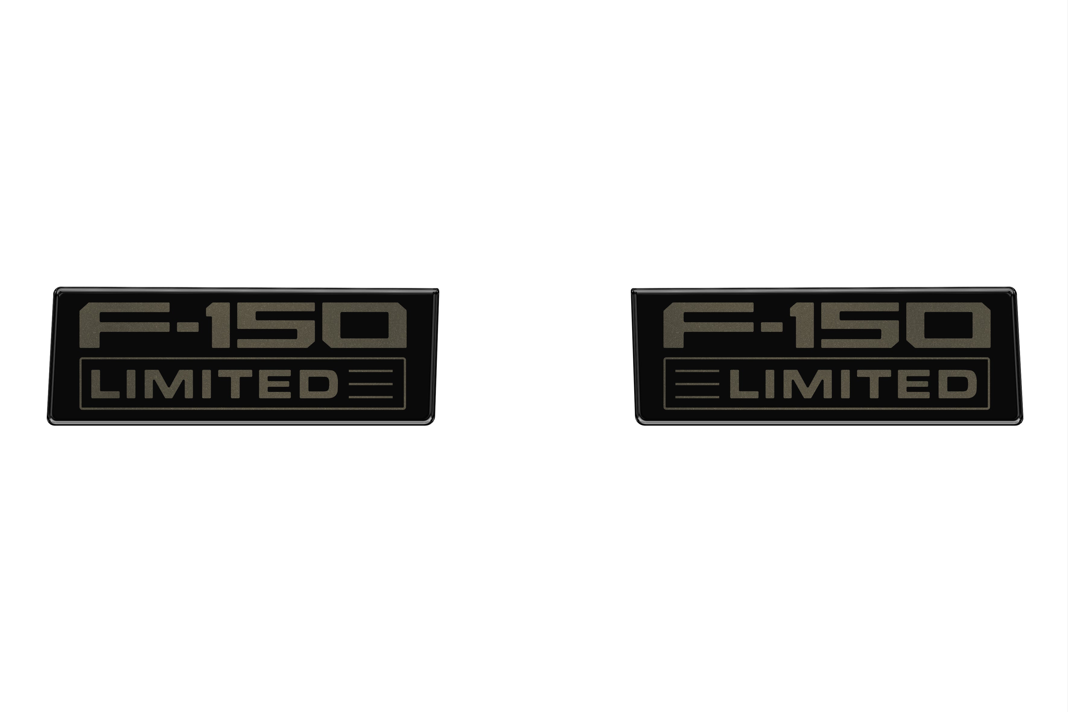 Fender Vent Badge Replacement Inserts Fits 2021-2026 Ford F150