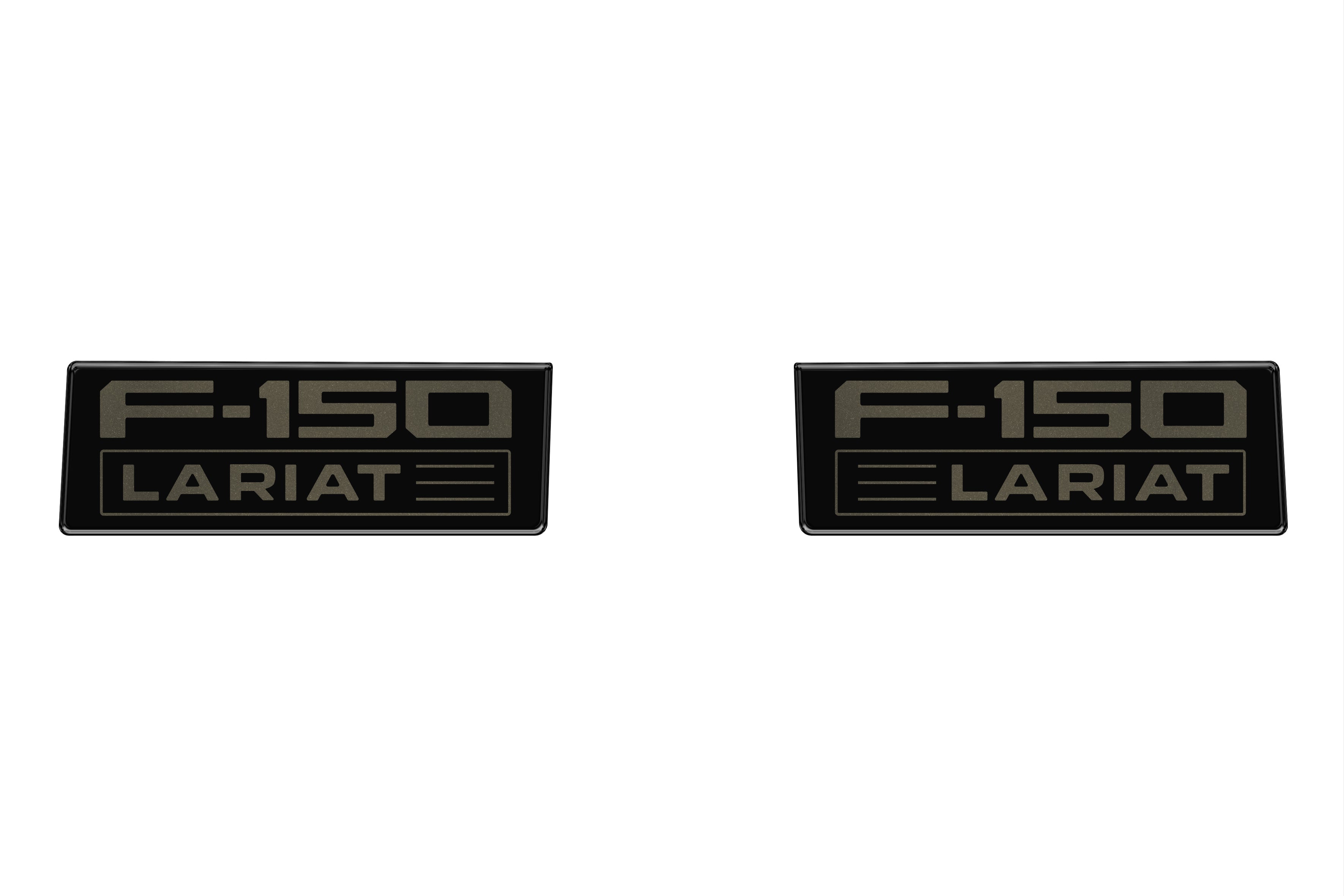Fender Vent Badge Replacement Inserts Fits 2021-2026 Ford F150