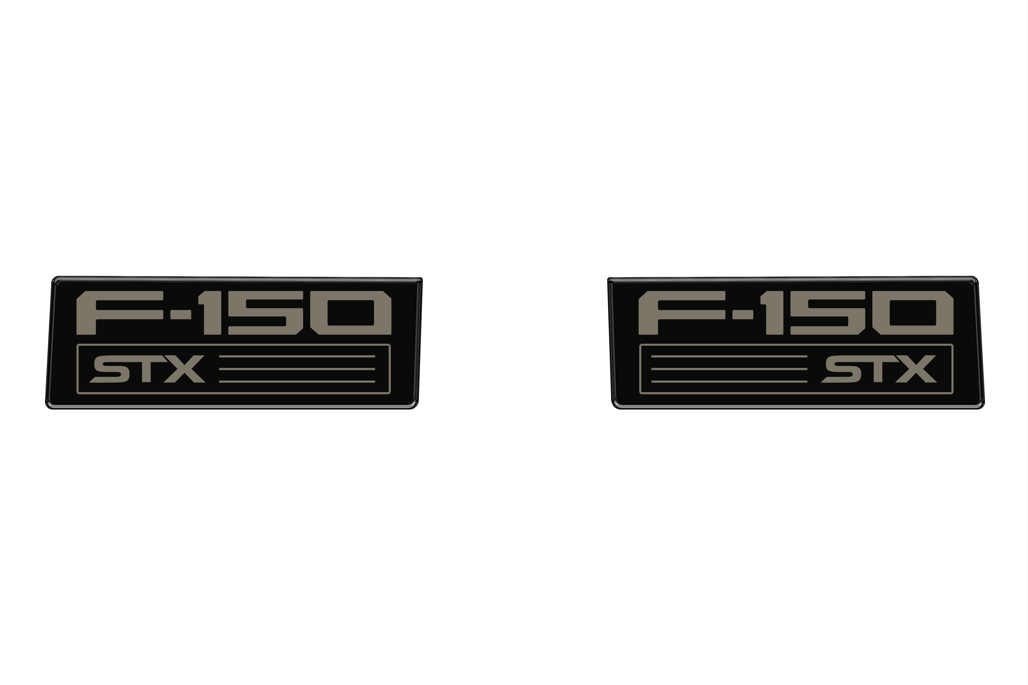 Fender Vent Badge Replacement Inserts Fits 2021-2026 Ford F150