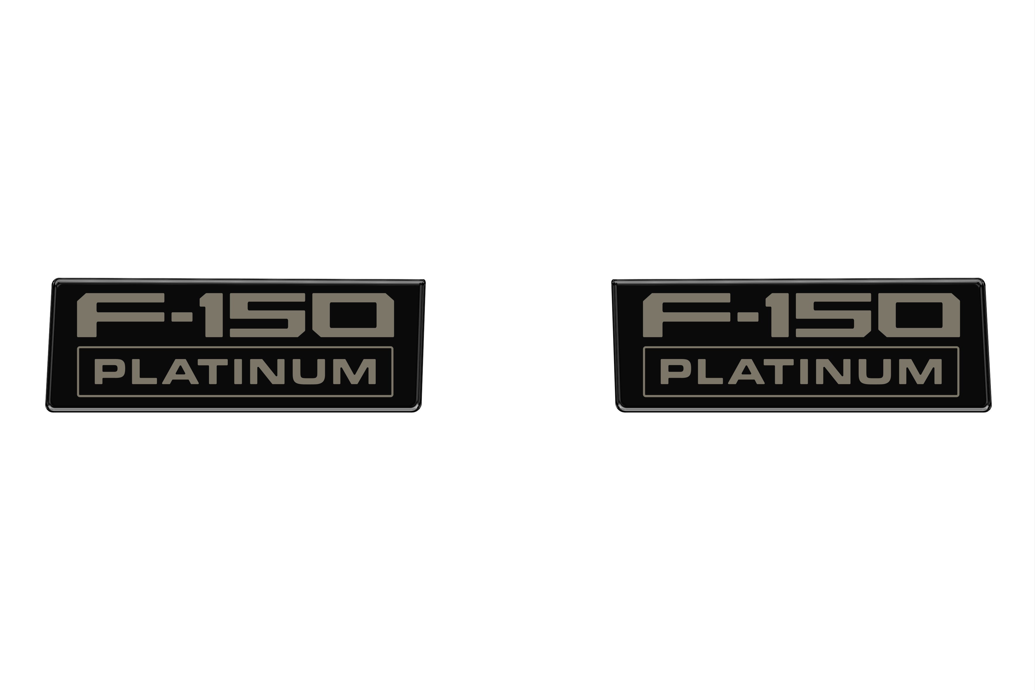 Fender Vent Badge Replacement Inserts Fits 2021-2026 Ford F150