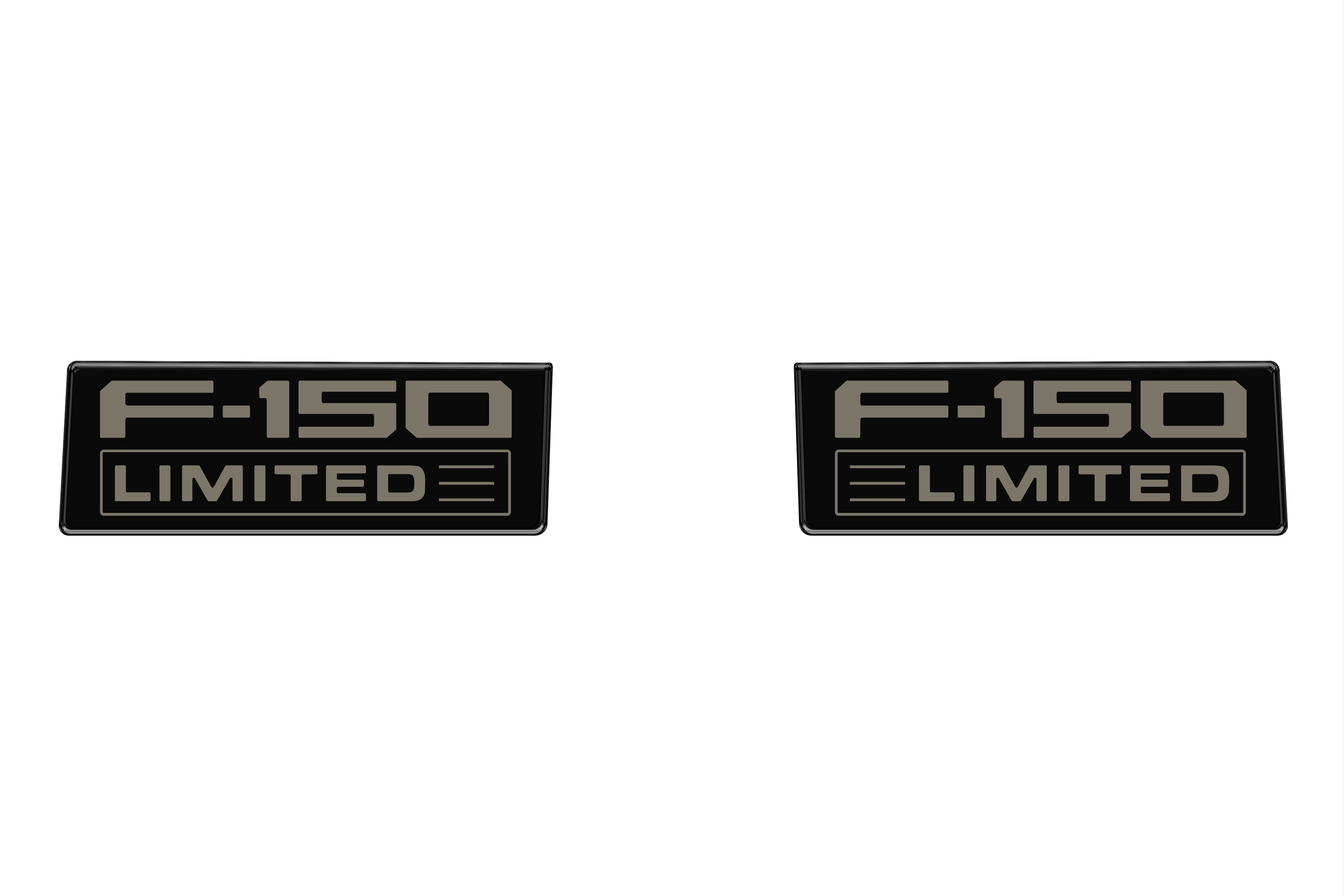 Fender Vent Badge Replacement Inserts Fits 2021-2026 Ford F150
