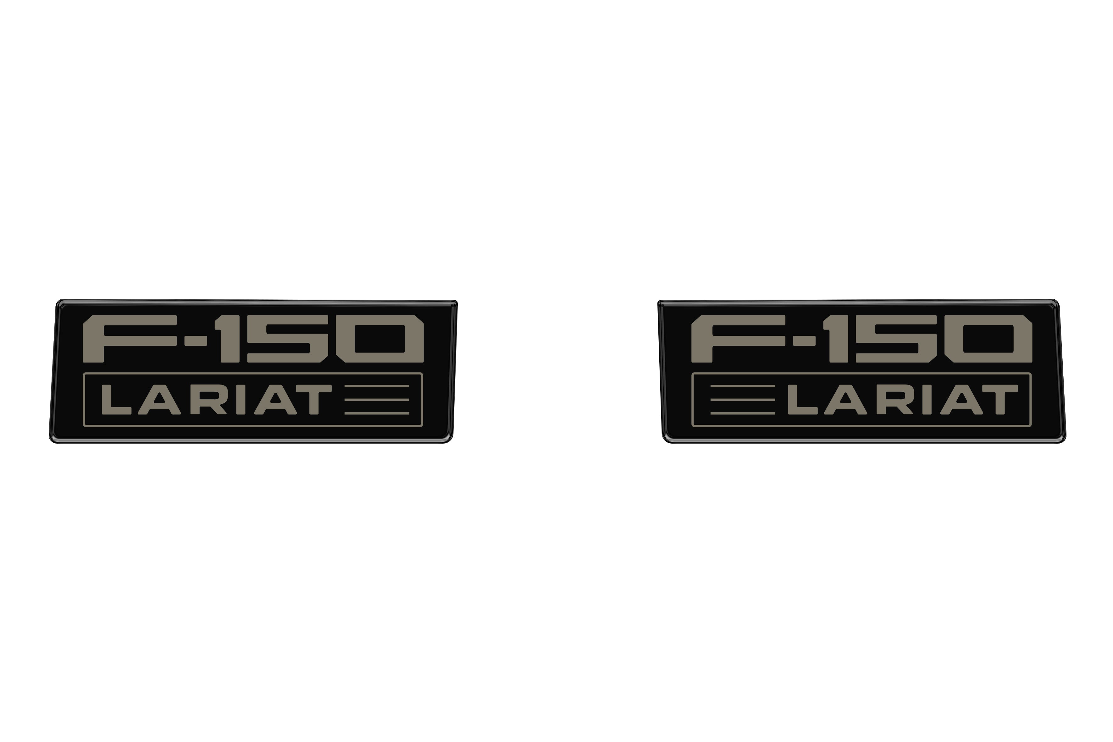 Fender Vent Badge Replacement Inserts Fits 2021-2026 Ford F150