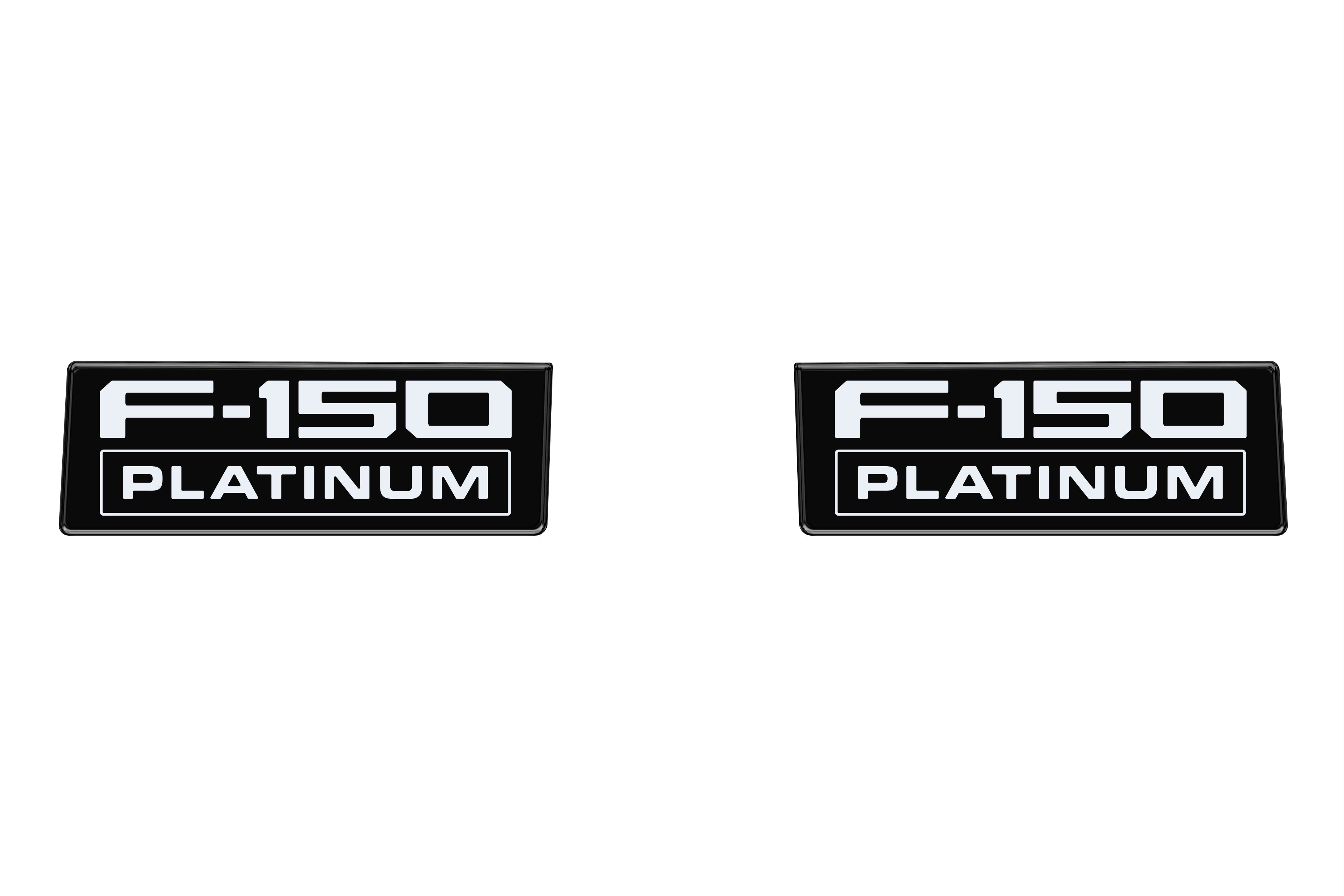 Fender Vent Badge Replacement Inserts Fits 2021-2026 Ford F150