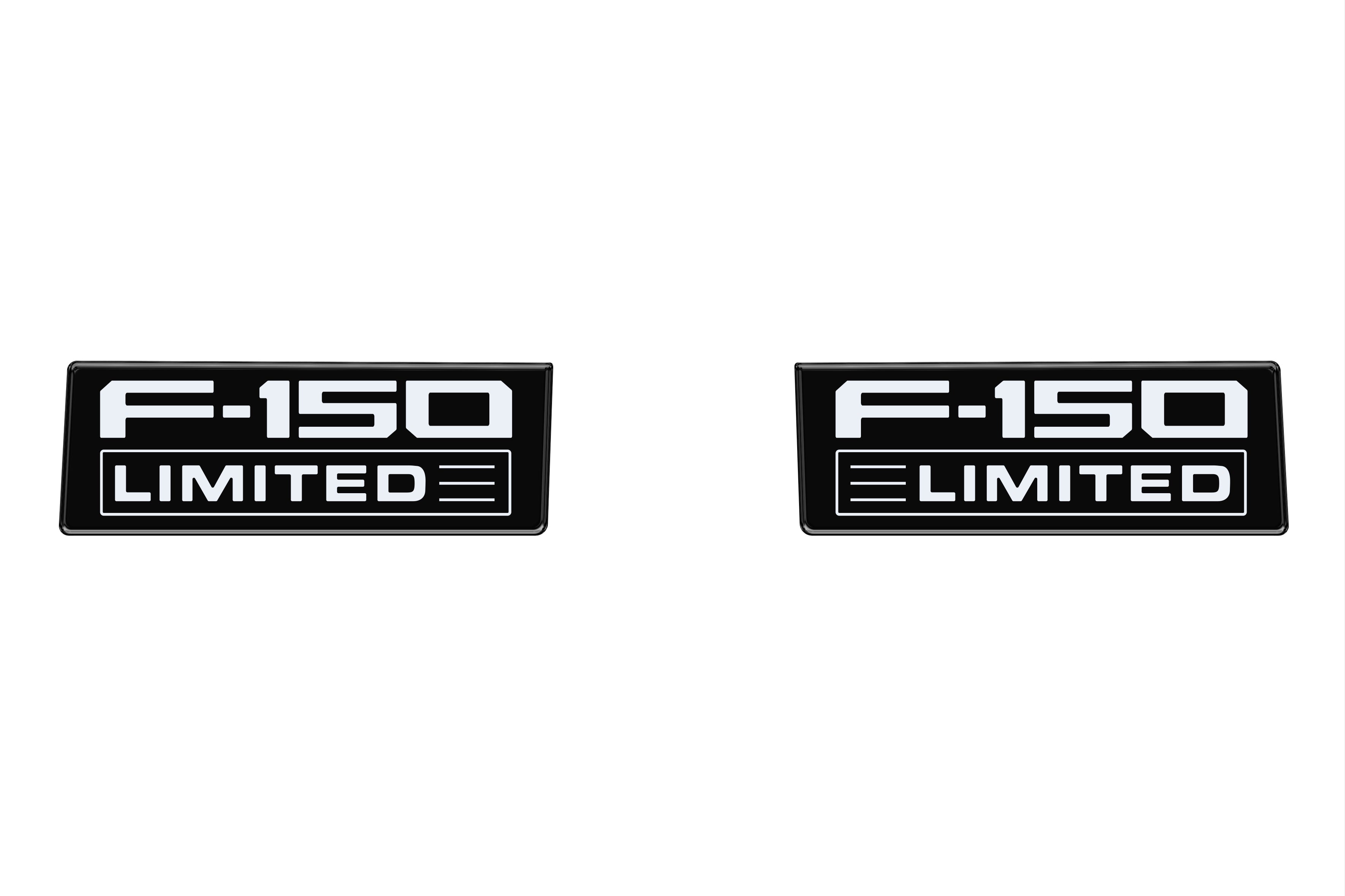 Fender Vent Badge Replacement Inserts Fits 2021-2026 Ford F150
