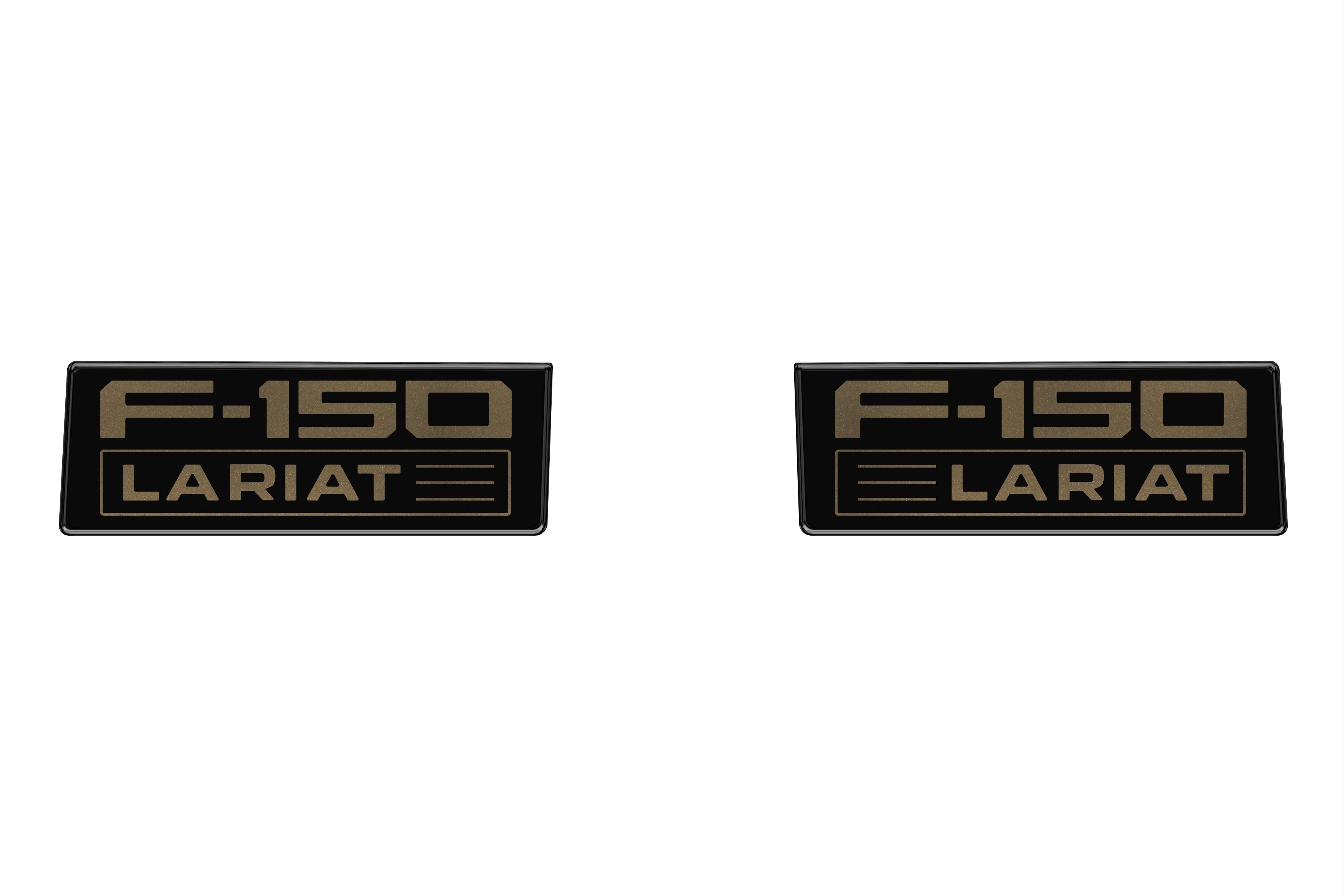 Fender Vent Badge Replacement Inserts Fits 2021-2026 Ford F150