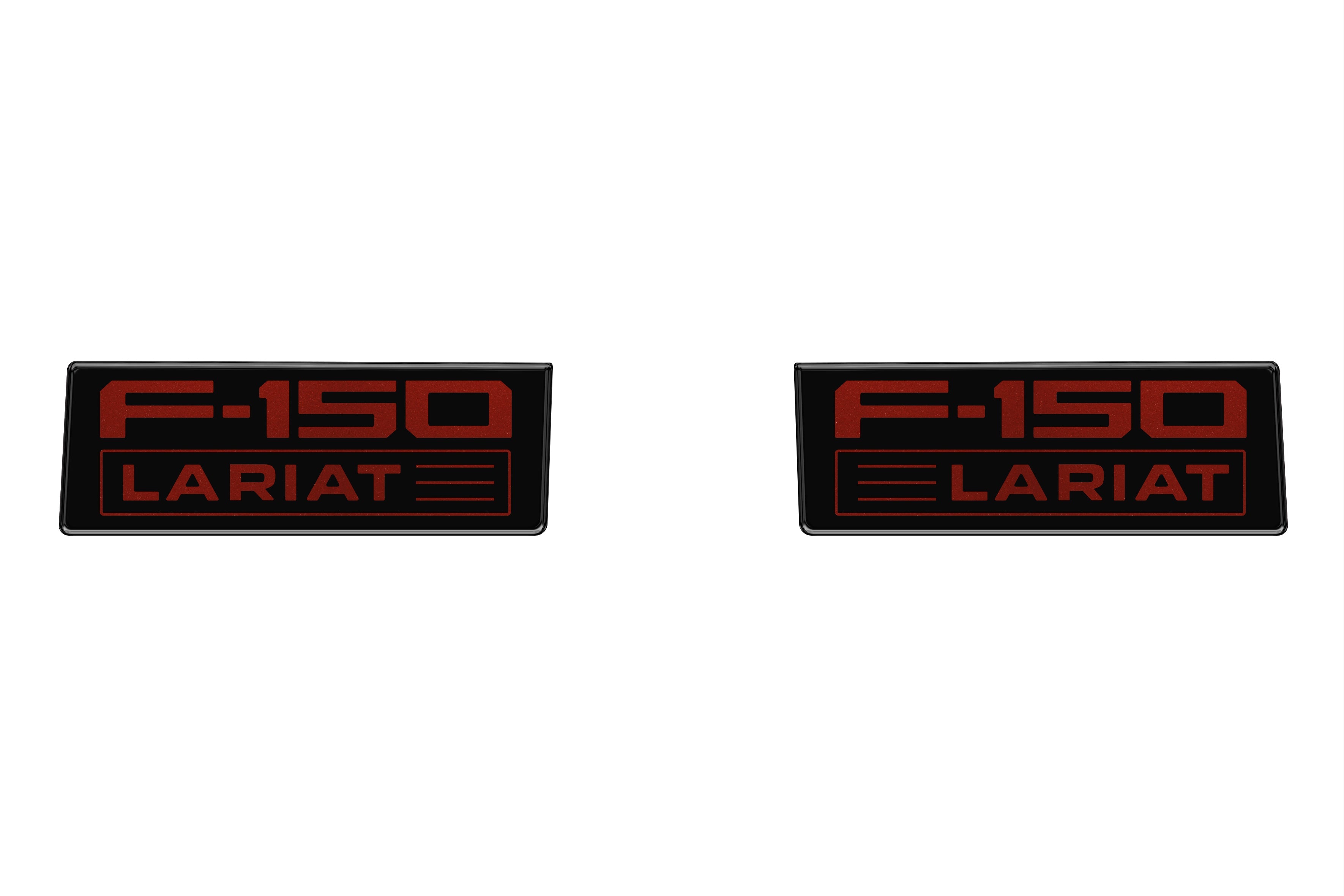 Fender Vent Badge Replacement Inserts Fits 2021-2026 Ford F150