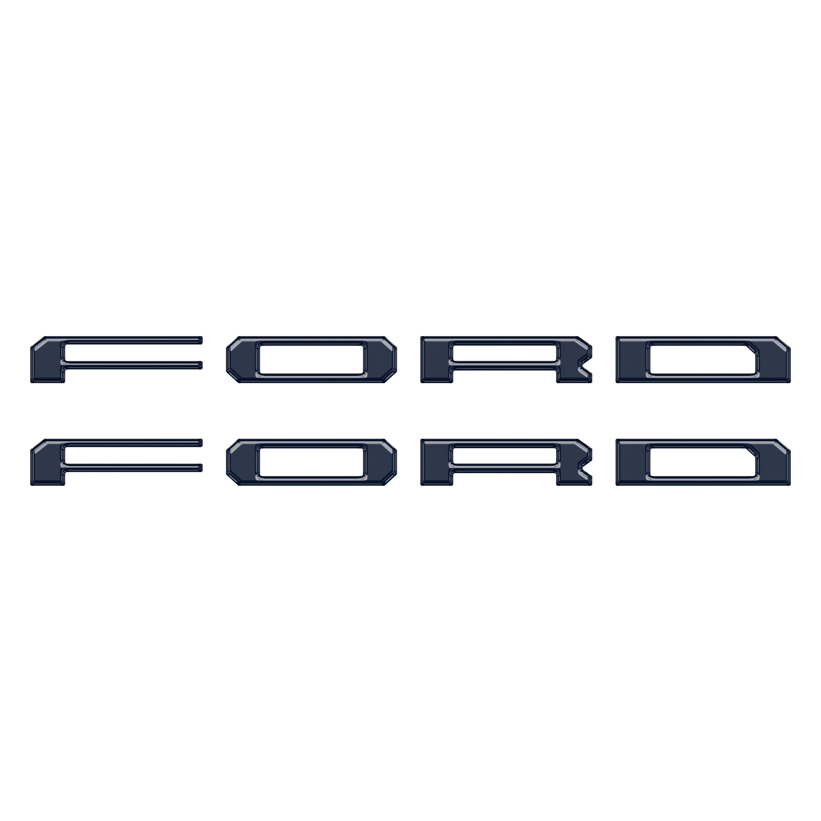 Lightning Running Board Overlays Fits 2022-2026 Ford F150 Lightning