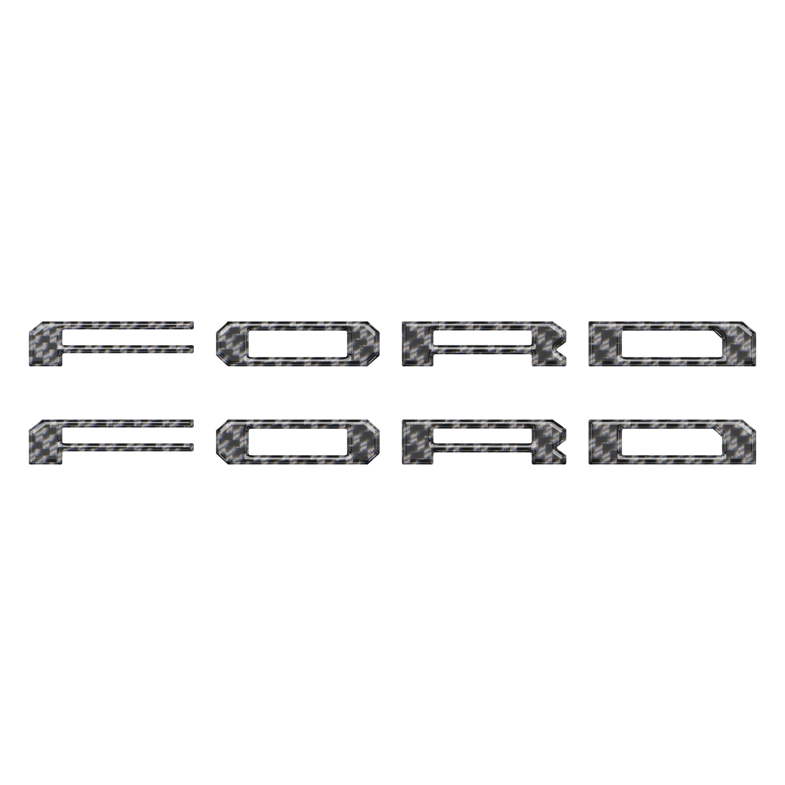 Lightning Running Board Overlays Fits 2022-2026 Ford F150 Lightning