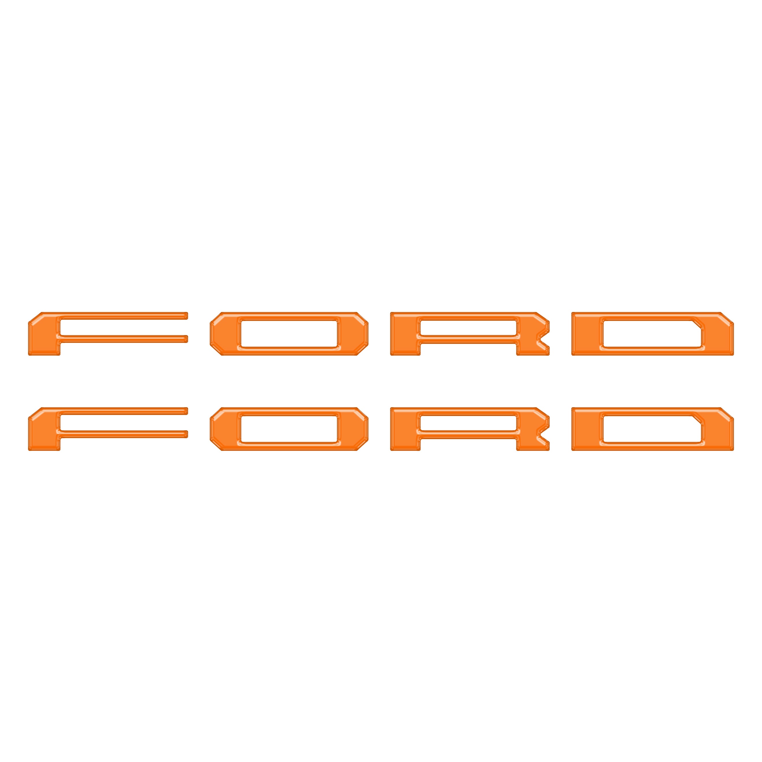 Lightning Running Board Overlays Fits 2022-2026 Ford F150 Lightning