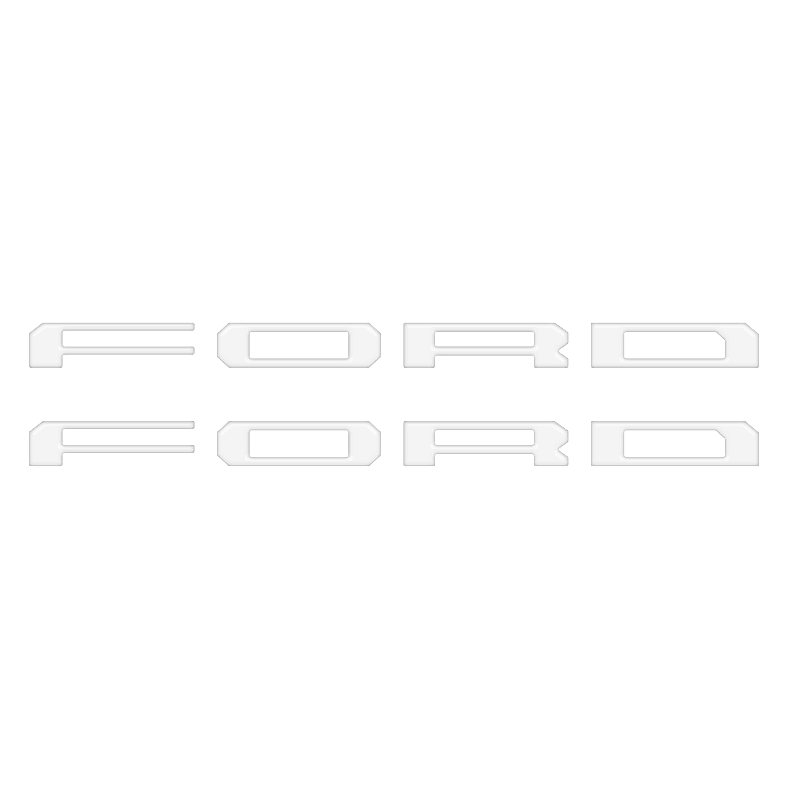 Lightning Running Board Overlays Fits 2022-2026 Ford F150 Lightning