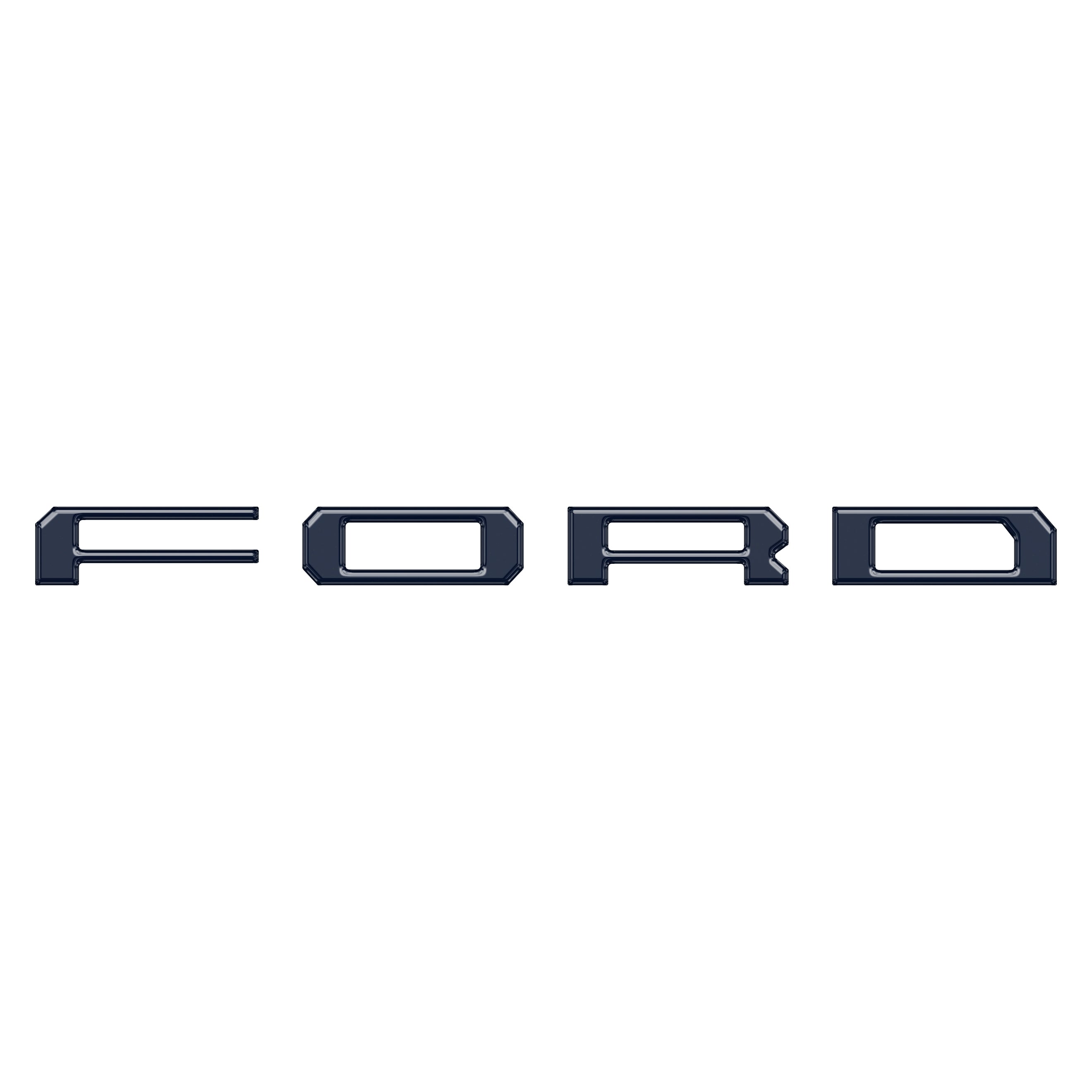 Inner Tailgate Letter Inserts Fits 2022-2026 Ford F-150 Lightning