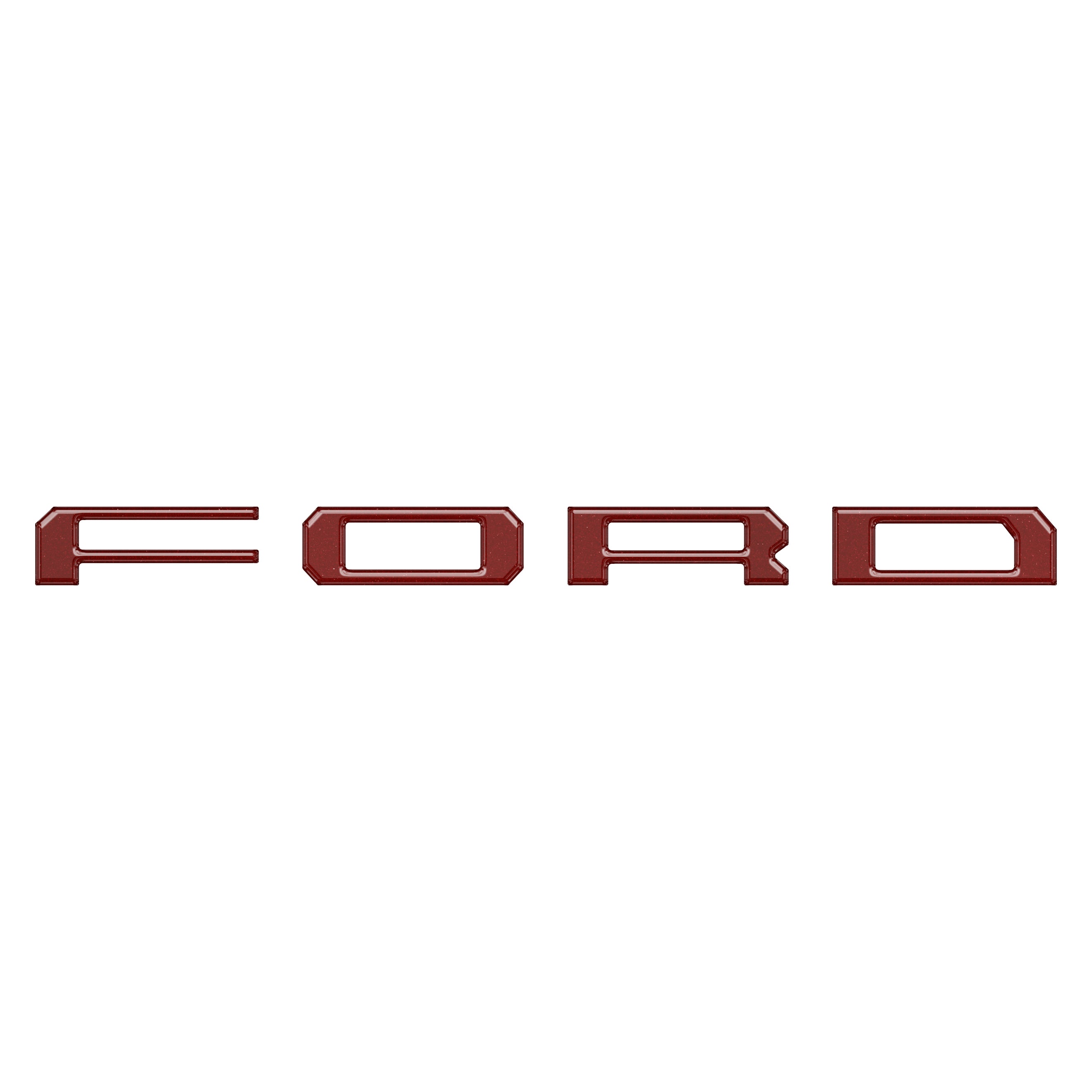 Inner Tailgate Letter Inserts Fits 2022-2026 Ford F-150 Lightning