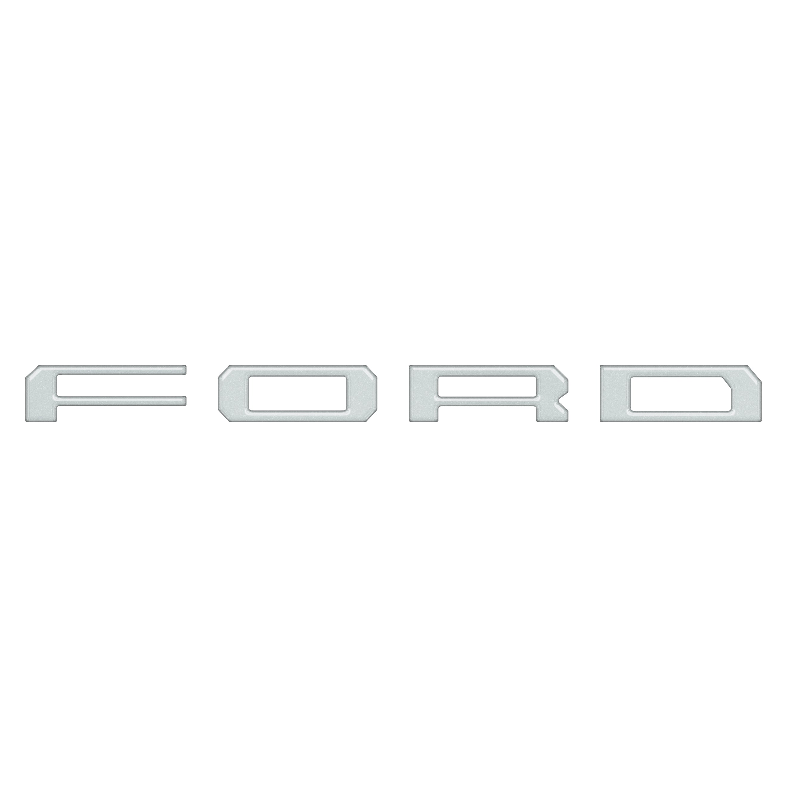 Inner Tailgate Letter Inserts Fits 2022-2026 Ford F-150 Lightning