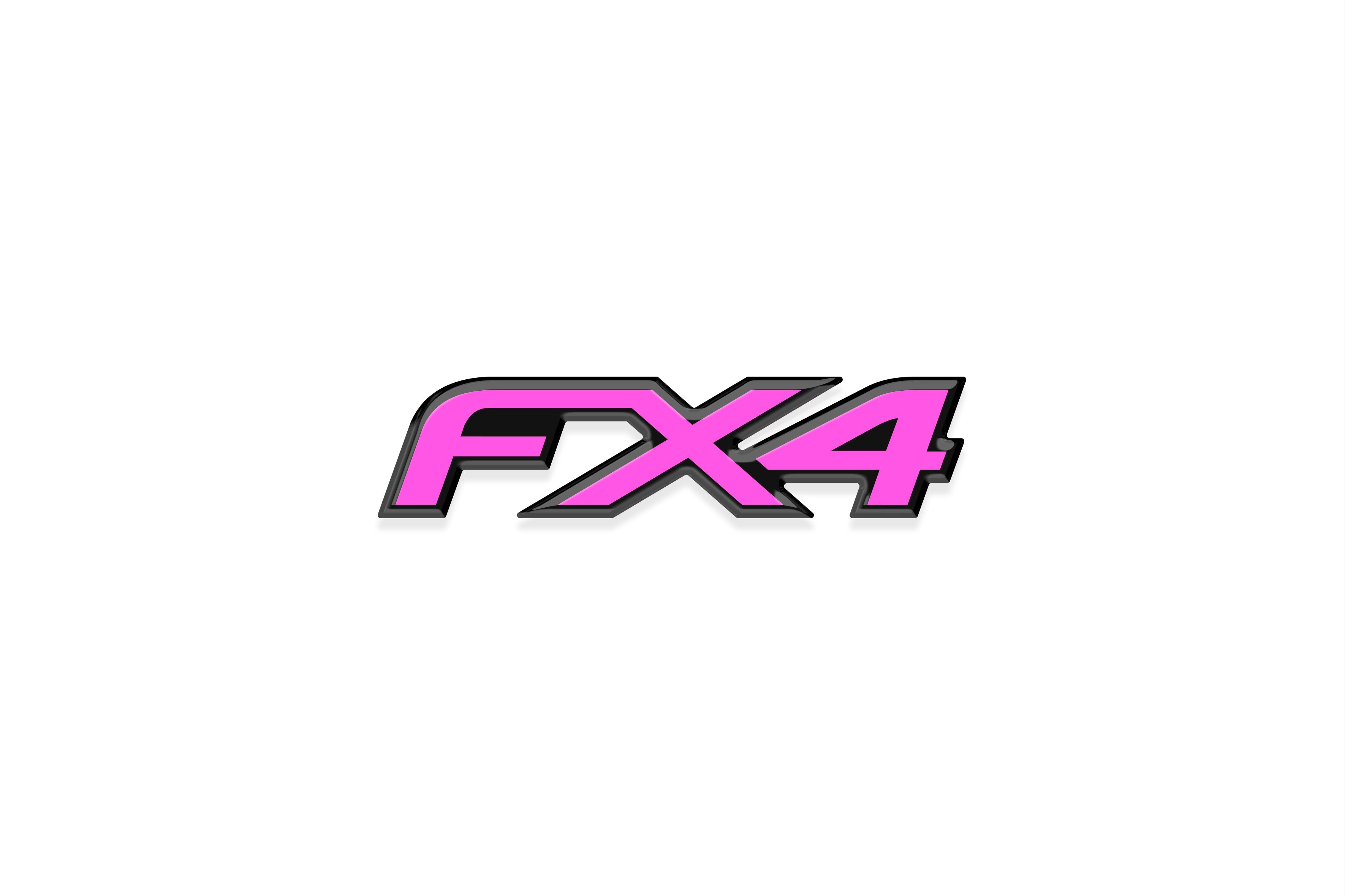 FX4 Universal Badge Overlays Fits - Ford