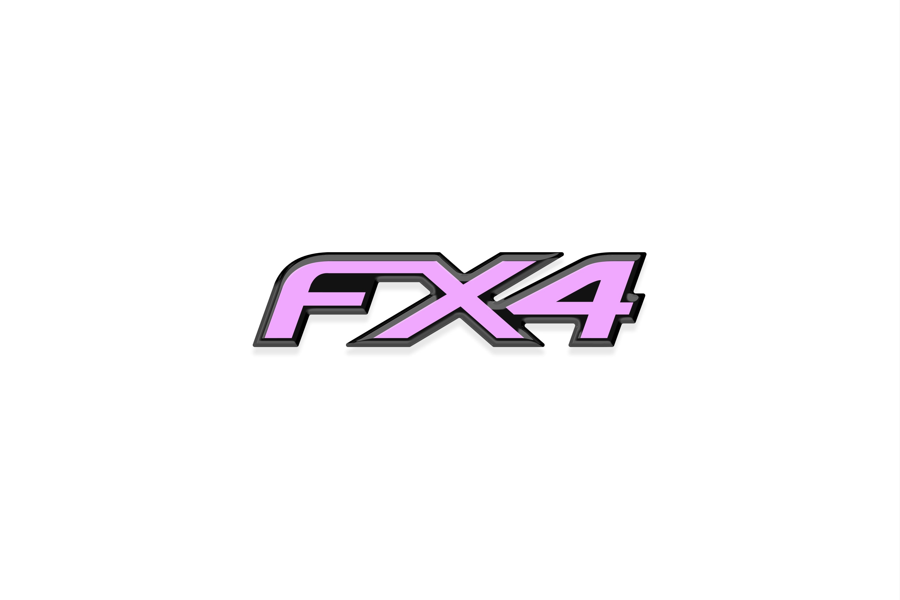 FX4 Universal Badge Overlays Fits - Ford
