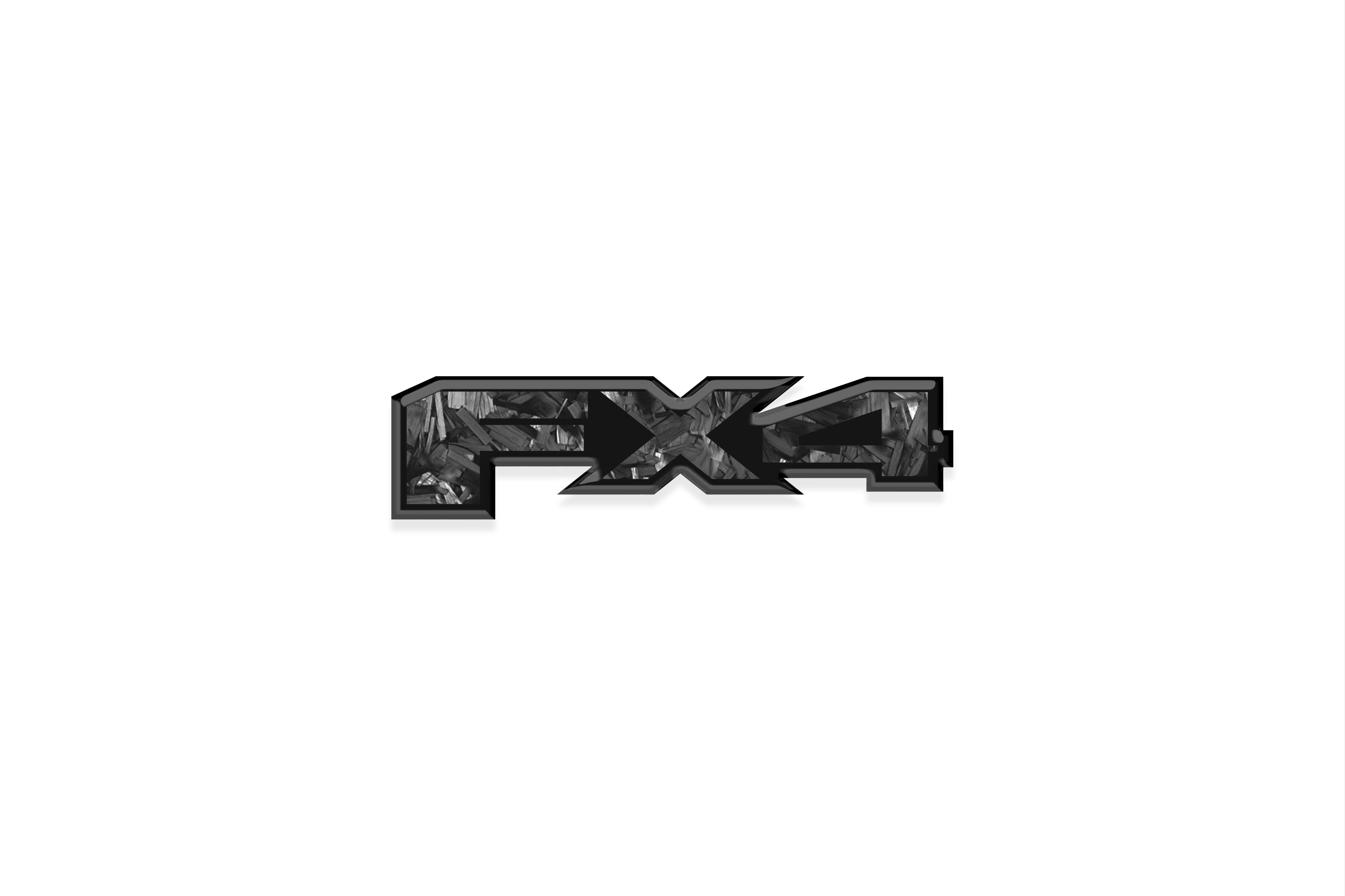 FX4 Universal Badge Overlays Fits - Ford