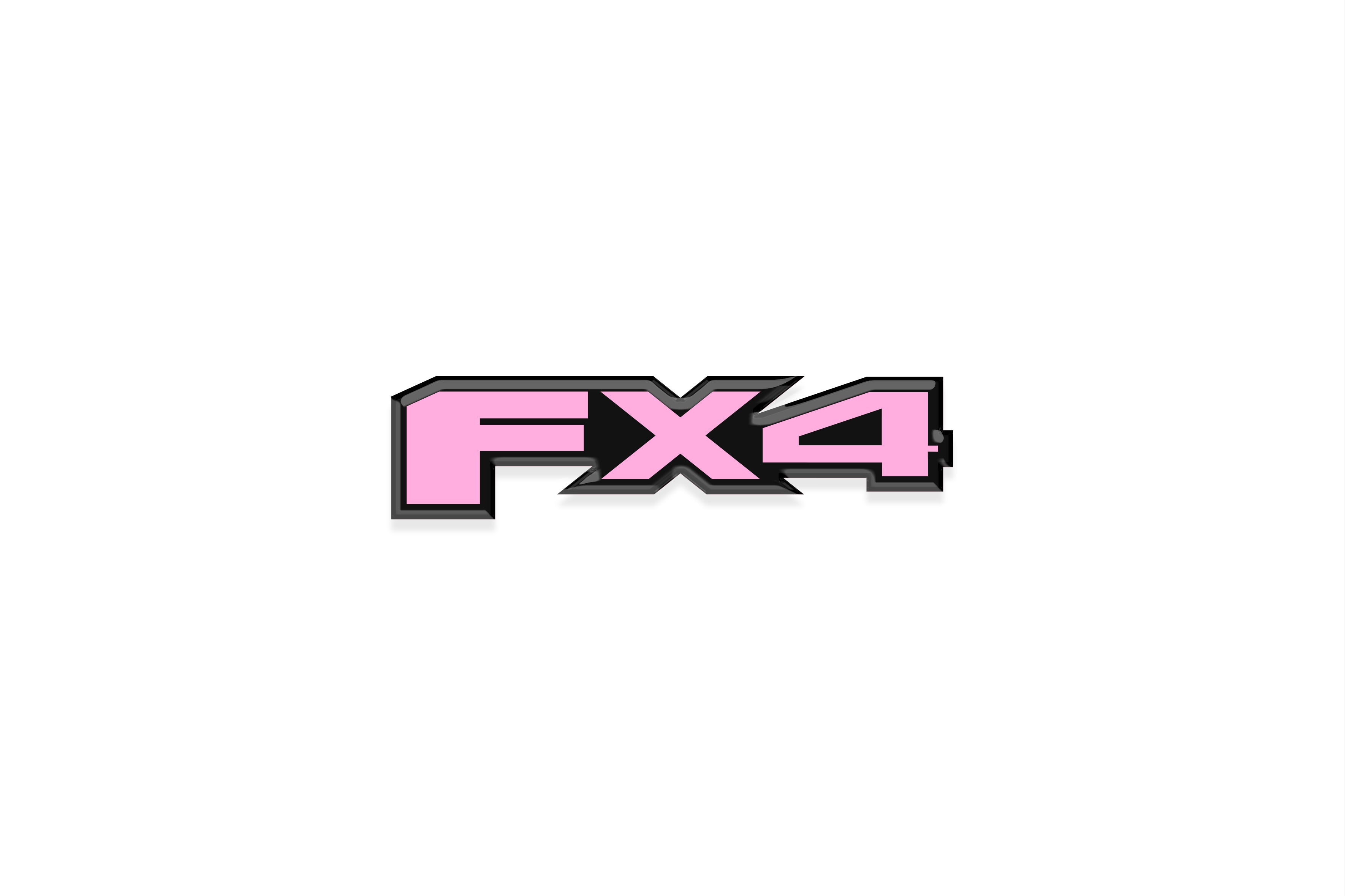 FX4 Universal Badge Overlays Fits - Ford