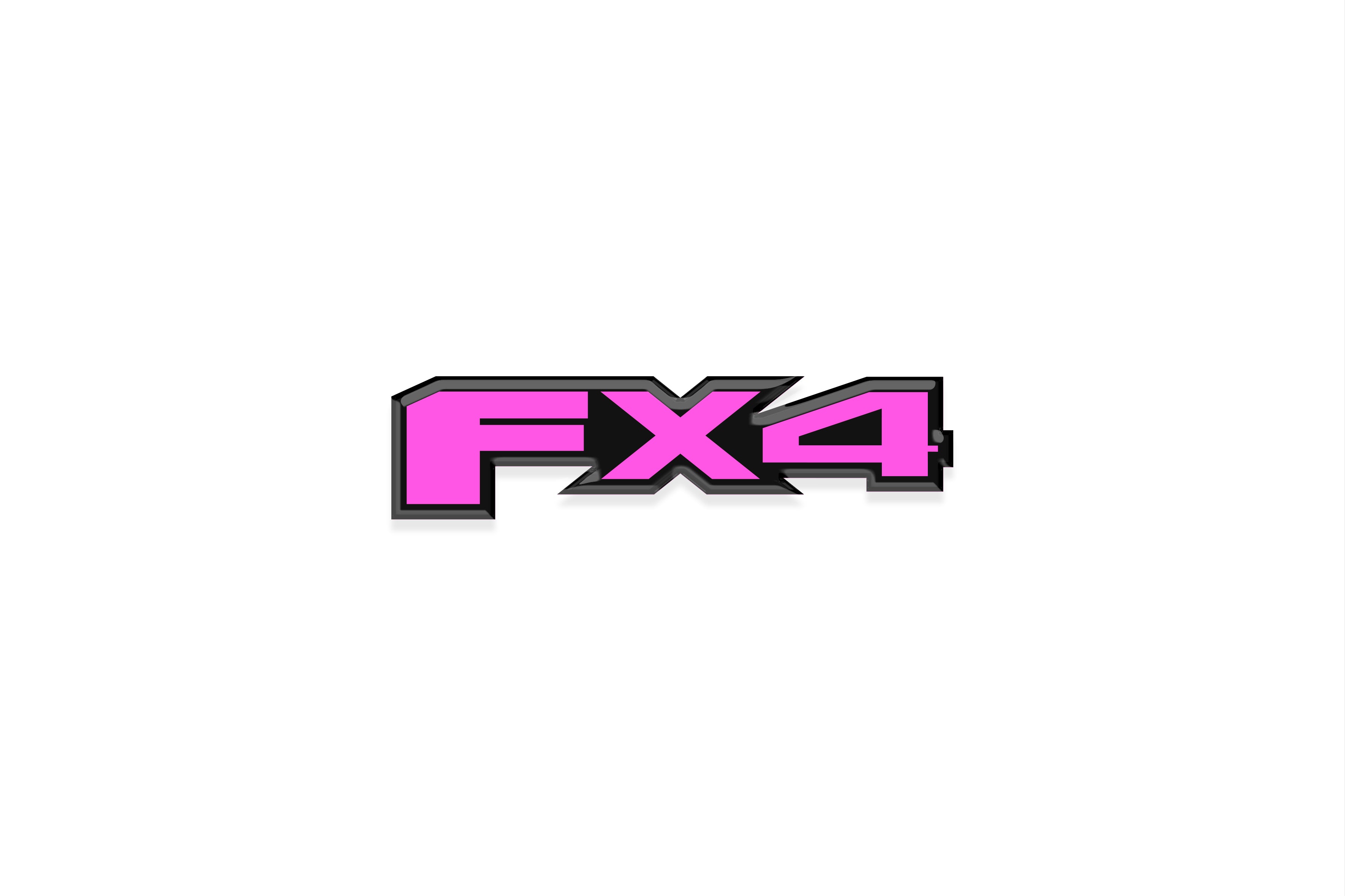 FX4 Universal Badge Overlays Fits - Ford