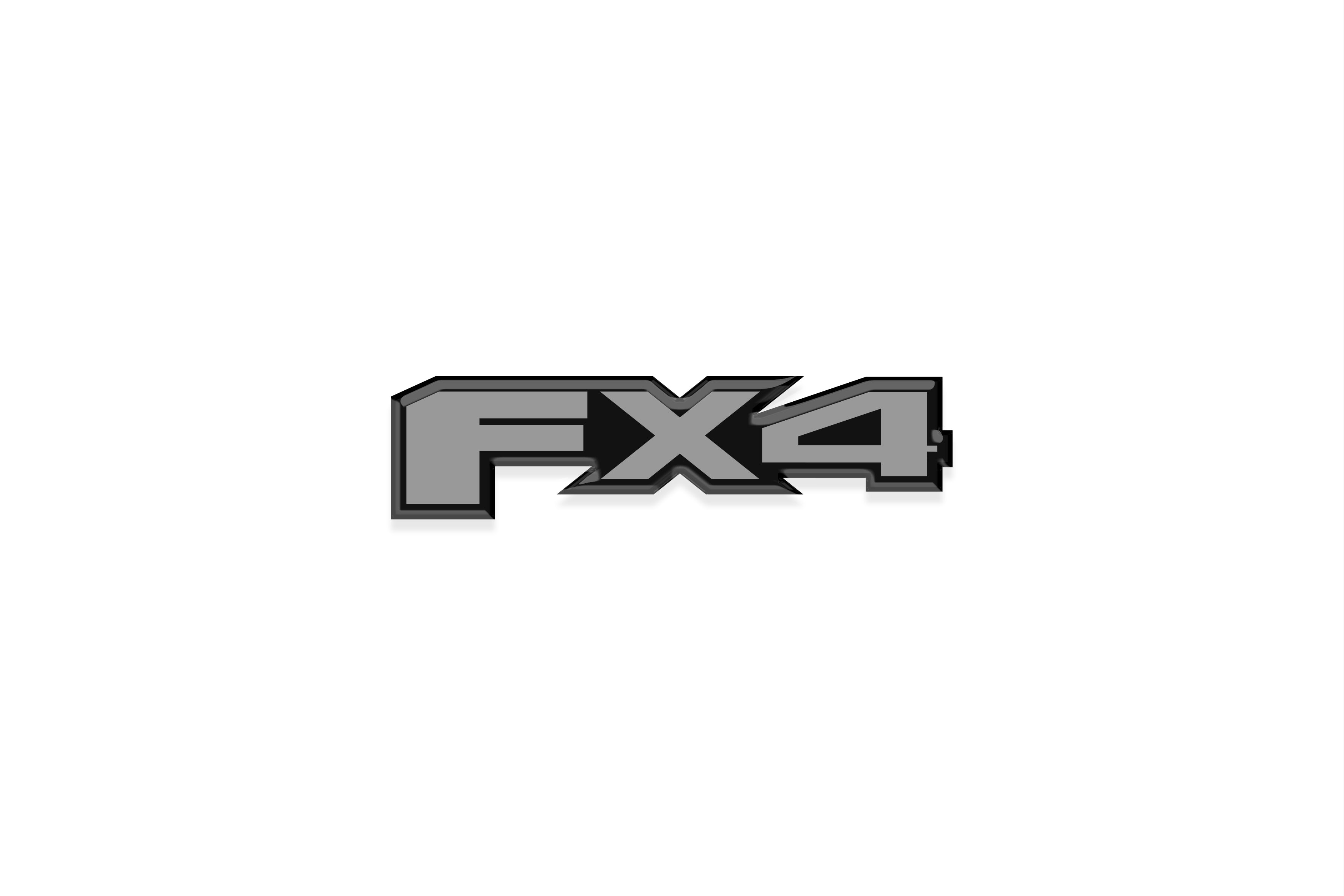 FX4 Universal Badge Overlays Fits - Ford