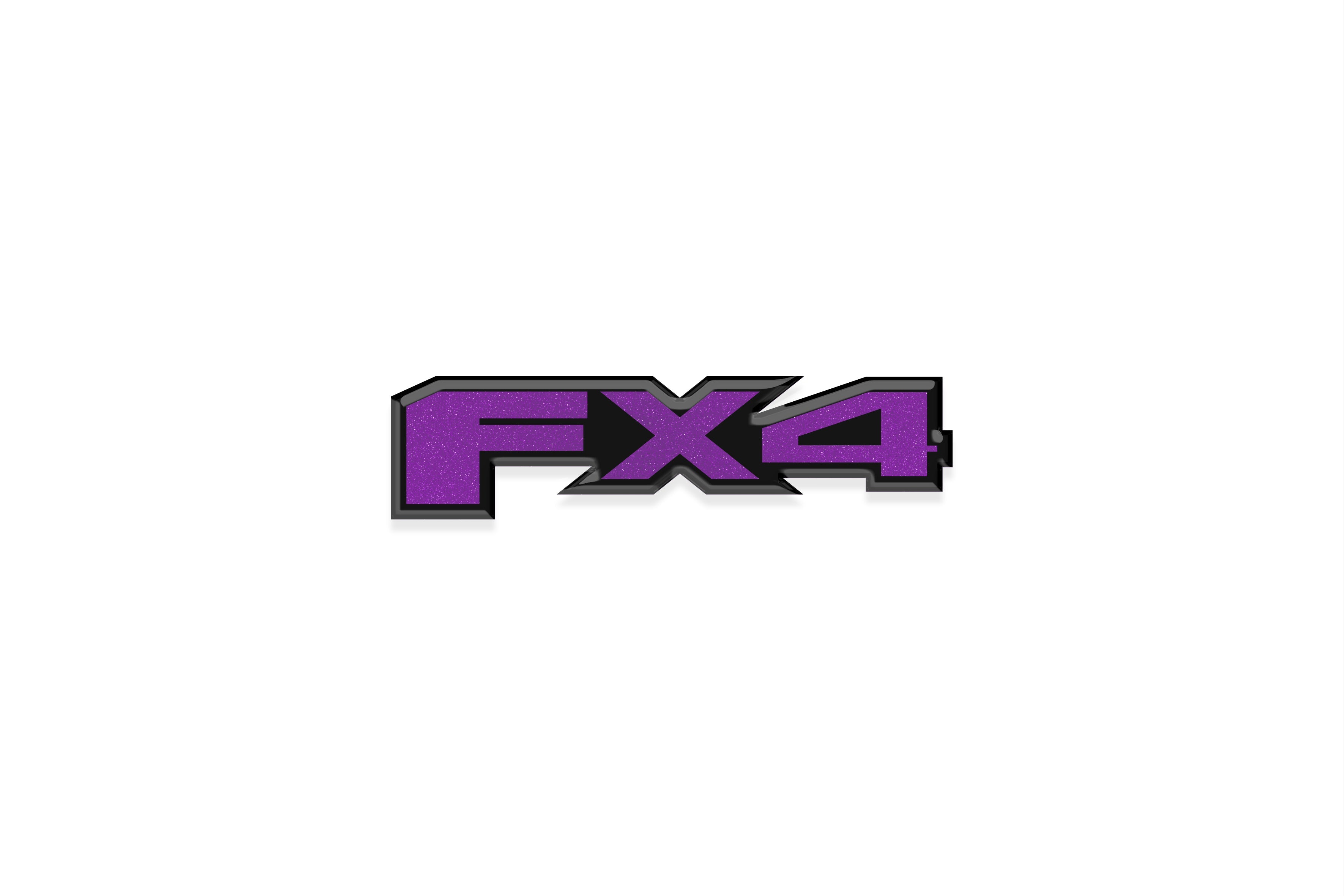 FX4 Universal Badge Overlays Fits - Ford