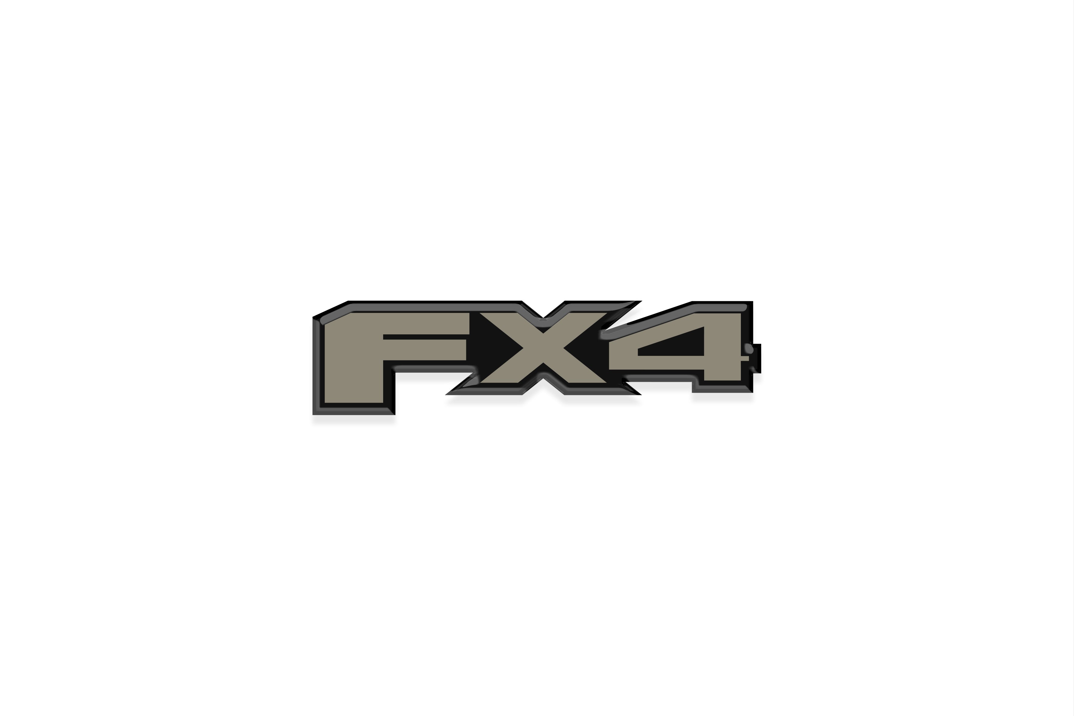 FX4 Universal Badge Overlays Fits - Ford