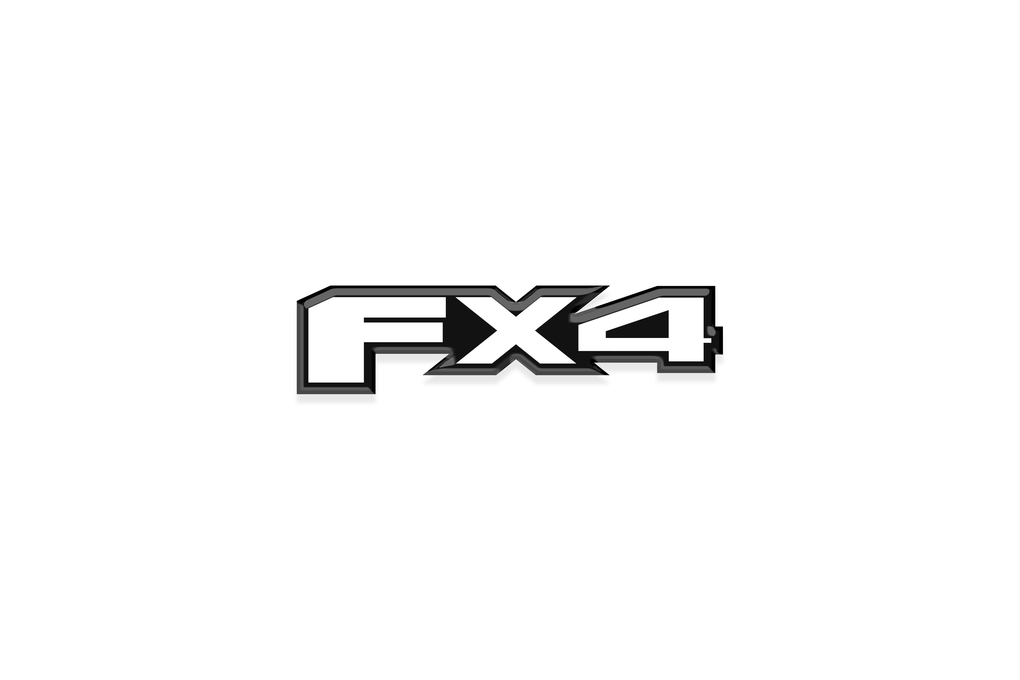 FX4 Universal Badge Overlays Fits - Ford